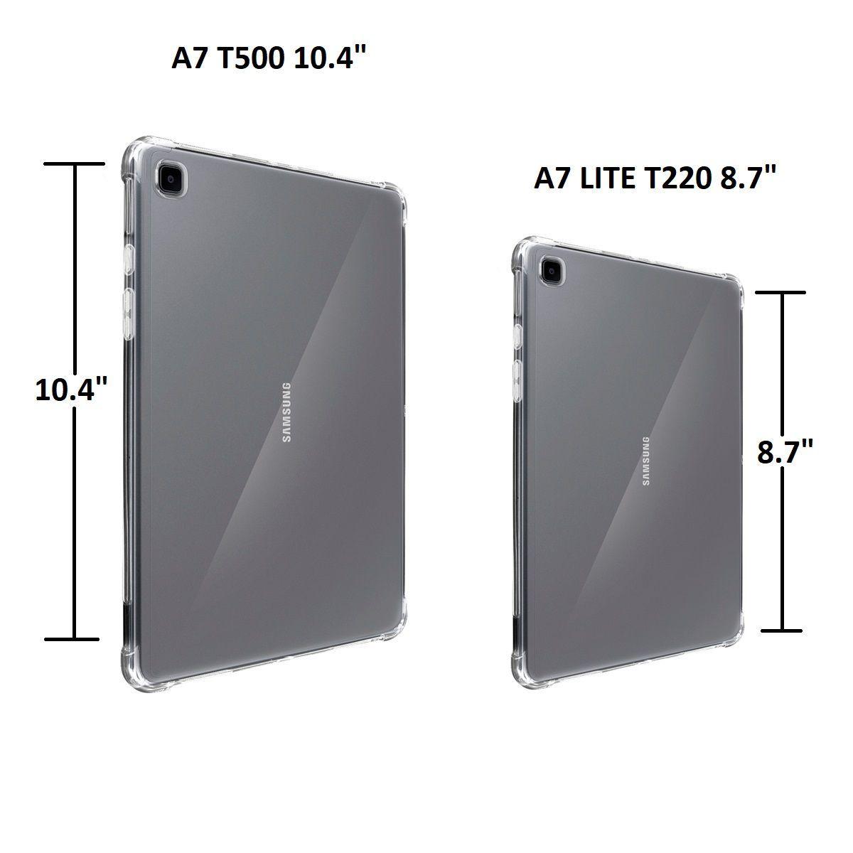 Funda Para Tablet Samsung A7 Lite T220 / T225 Transparente-3