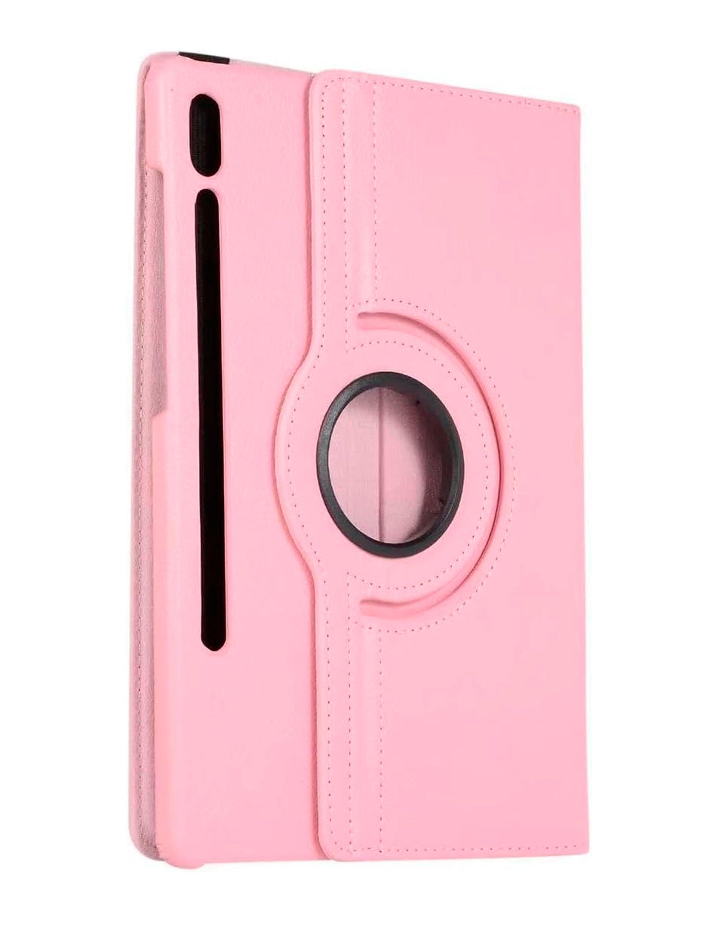 Carcasa Giratoria Para Samsung S9 Fe De 10.9 Pulgadas Rosa-2
