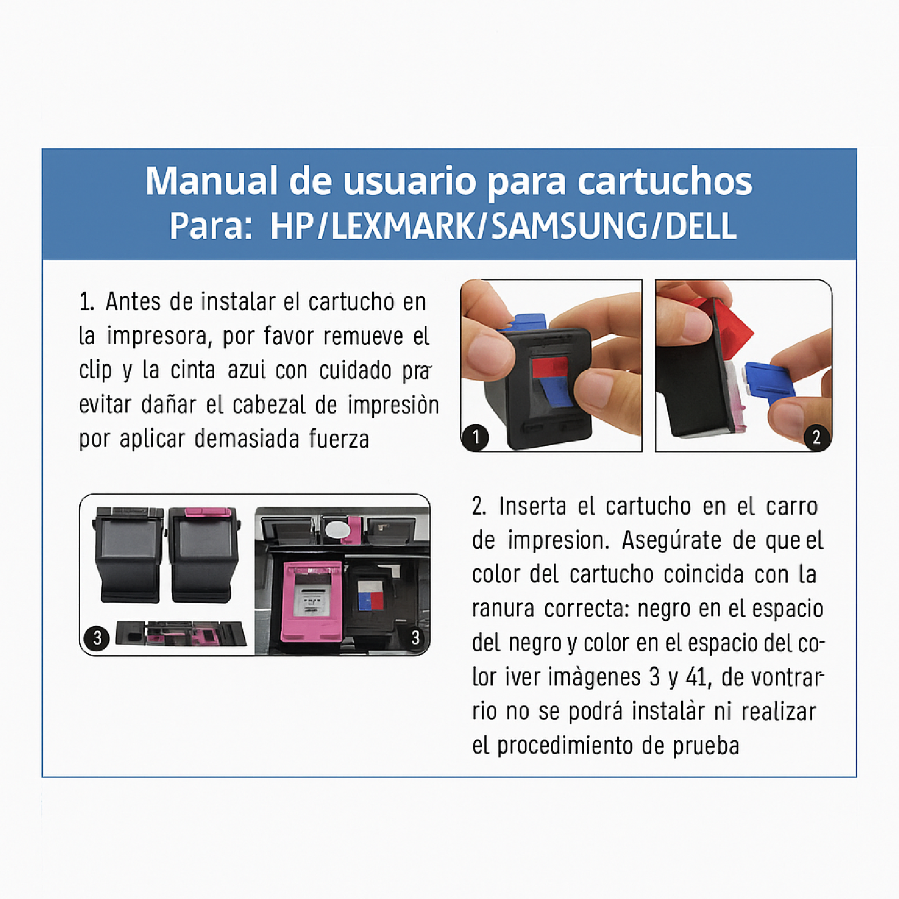 Tinta Para Impresora 122XL Color Capacidad 18ml-3