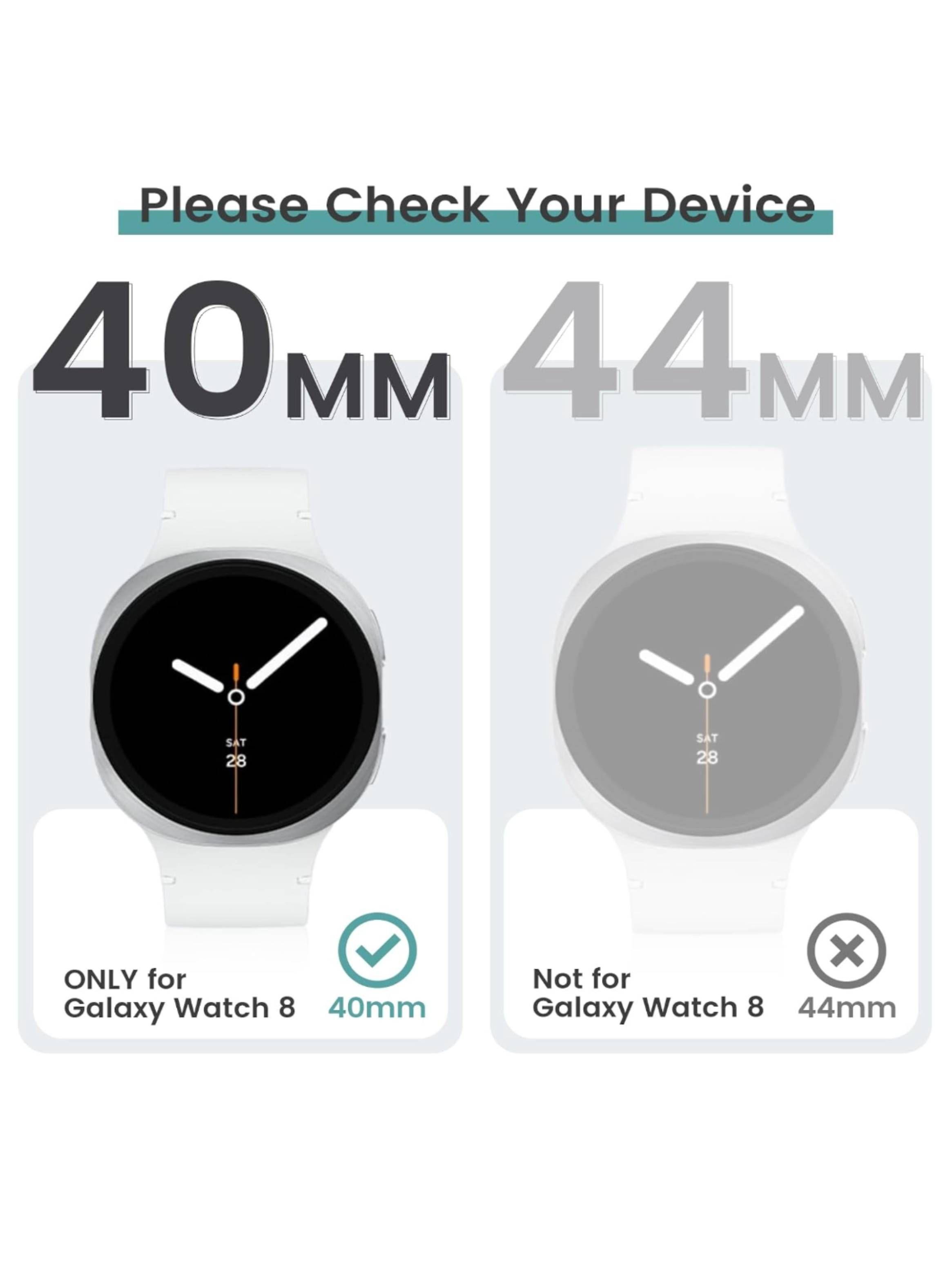 Carcasa Con Lamina Compatible Con Samsung Watch 8 40mm-3