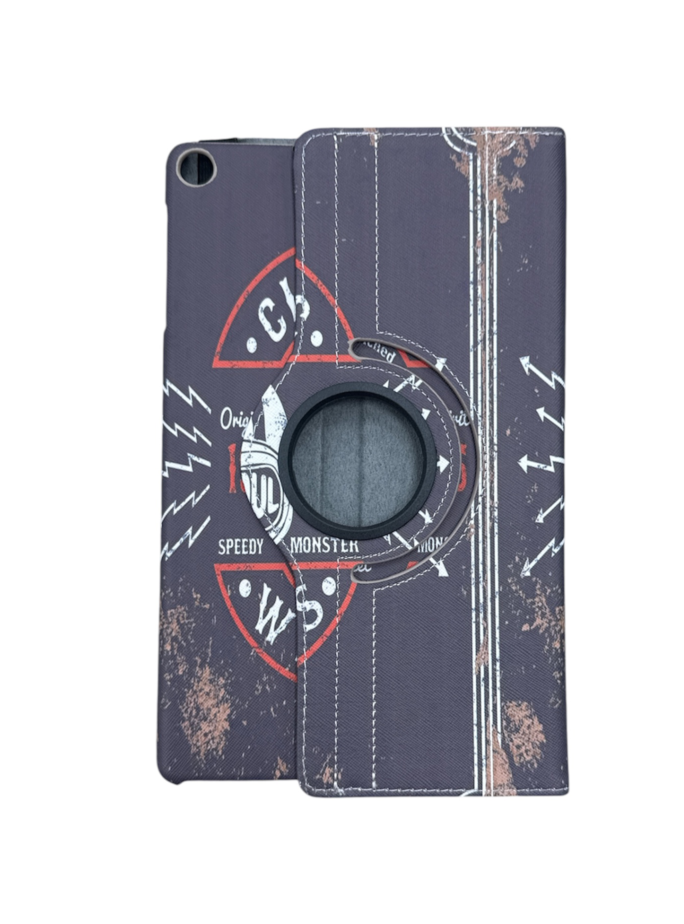 Funda Compatible Con Tablet Samsung Tab A 10.1 T510 Rojo-0