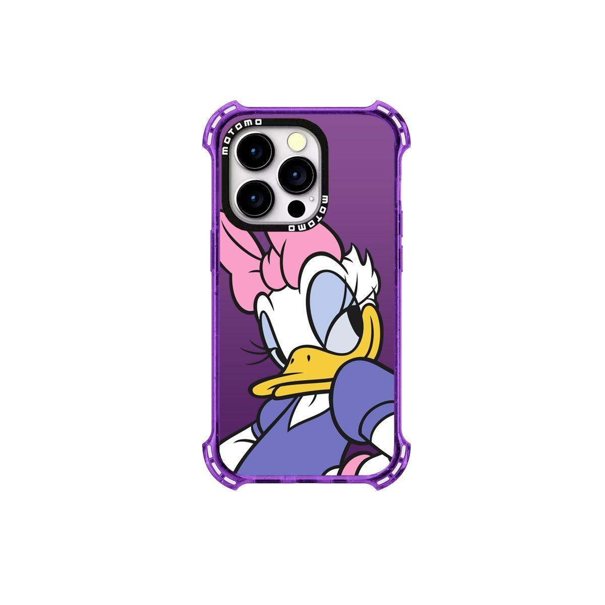 Carcasa Para iPhone 13 Mickey Y Minnie Disney Morado-0