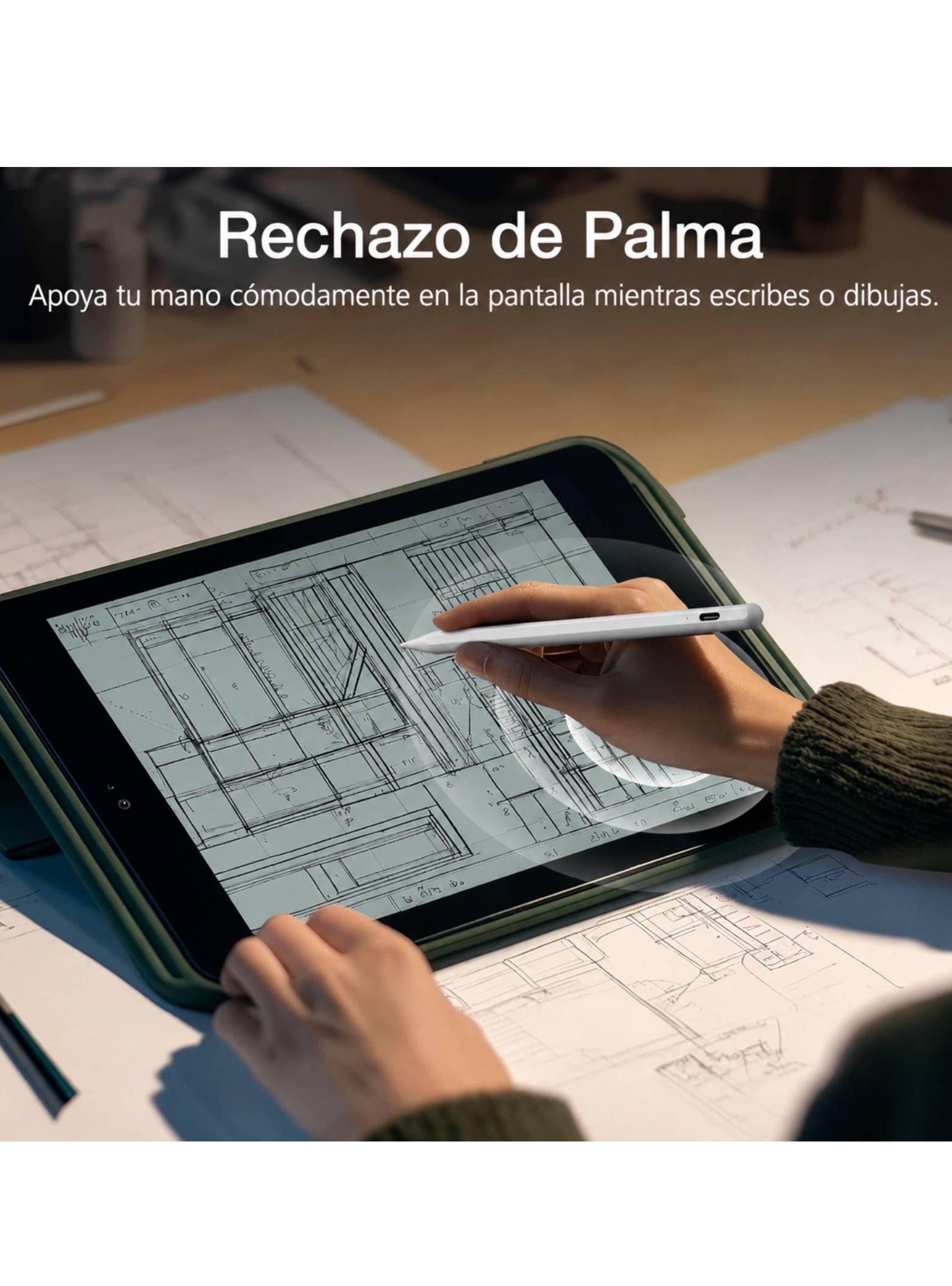 Lápiz Magnético Compatible con iPad Rechazo de Palma Pencil-1