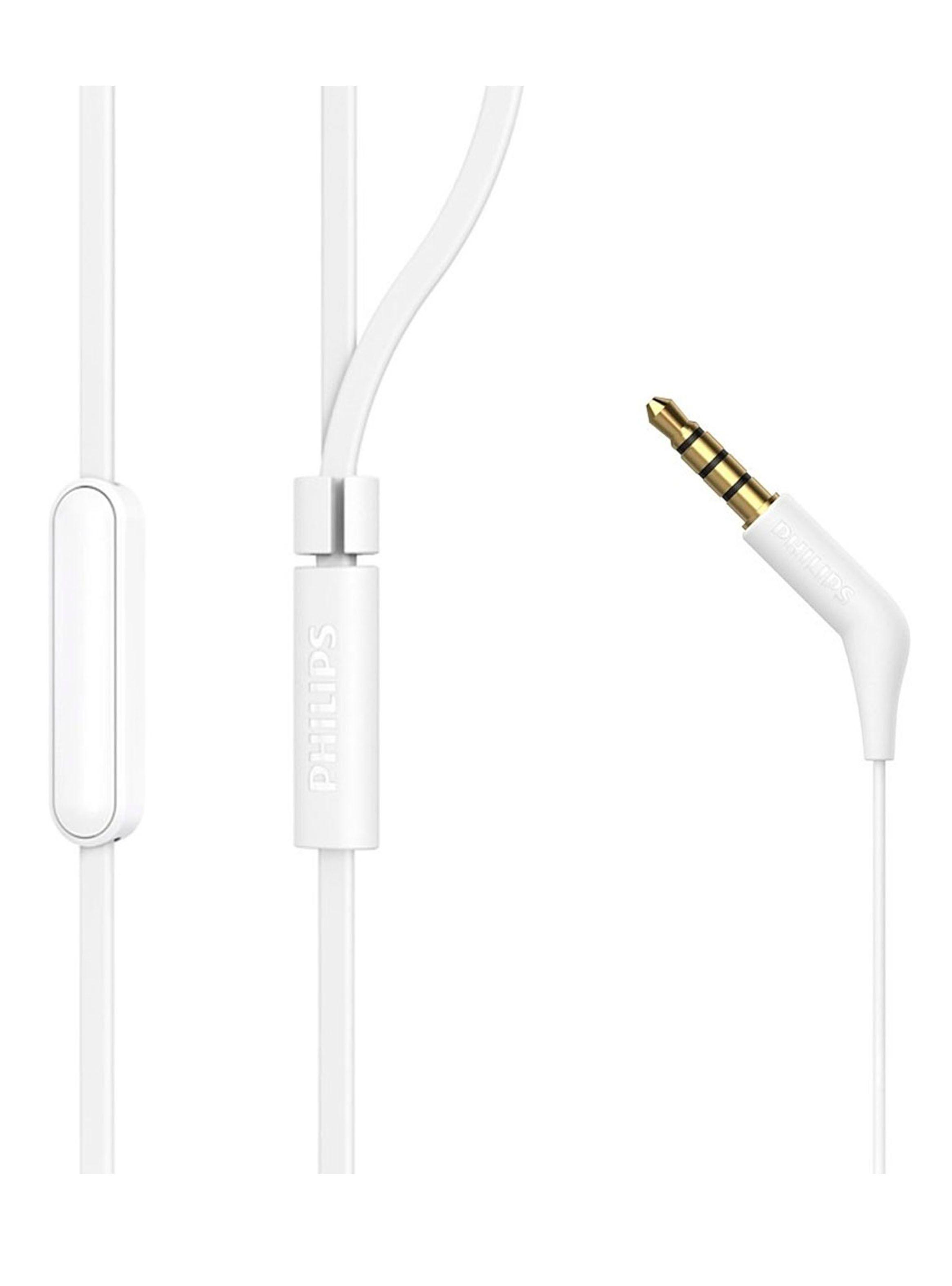 Audífonos Philips Con Función Manos Libres TAE1105 Blanco-2
