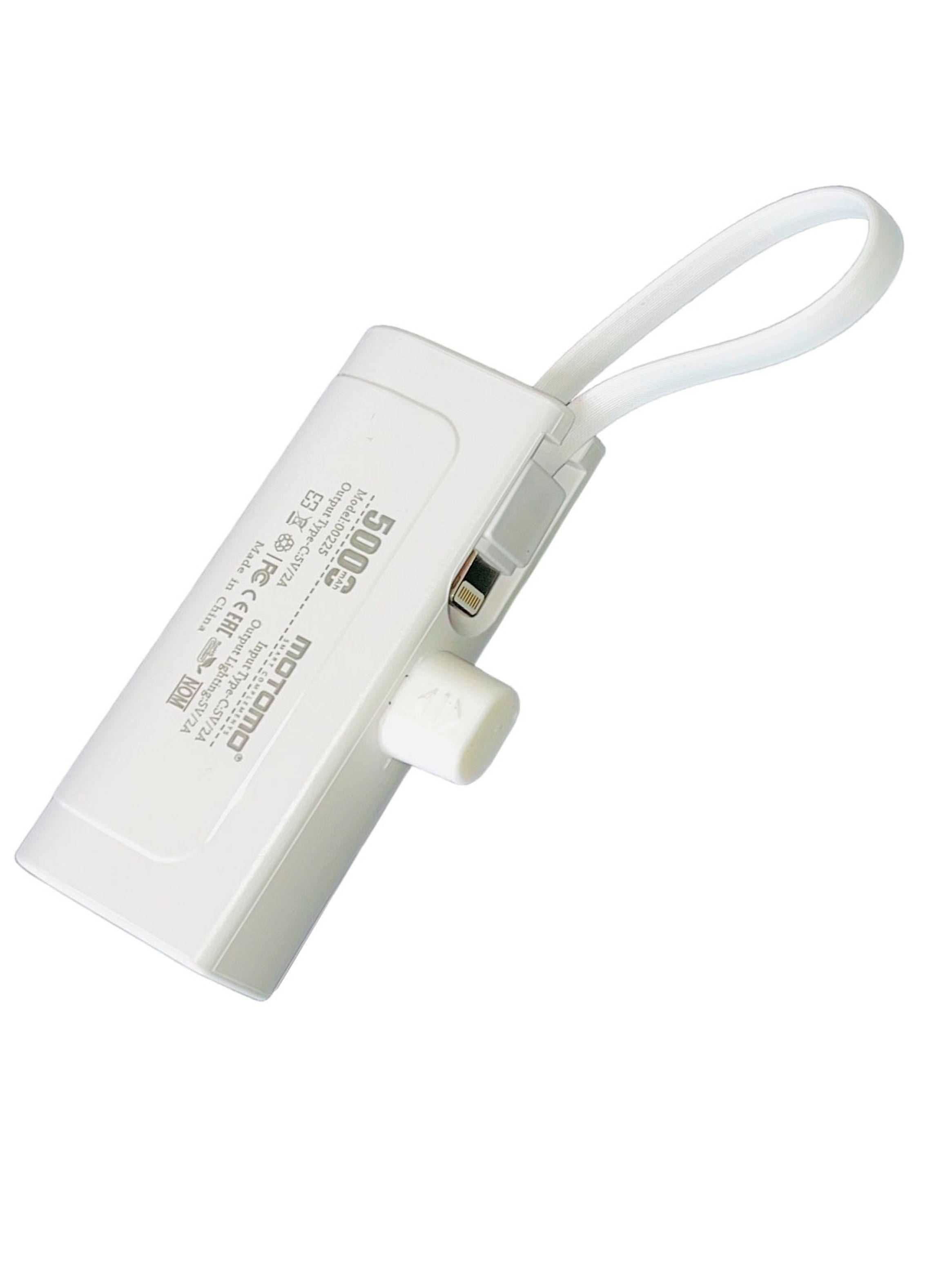 Bateria Externa PowerBank Carga Rapida 5000mah MG-G89 Blanco-2