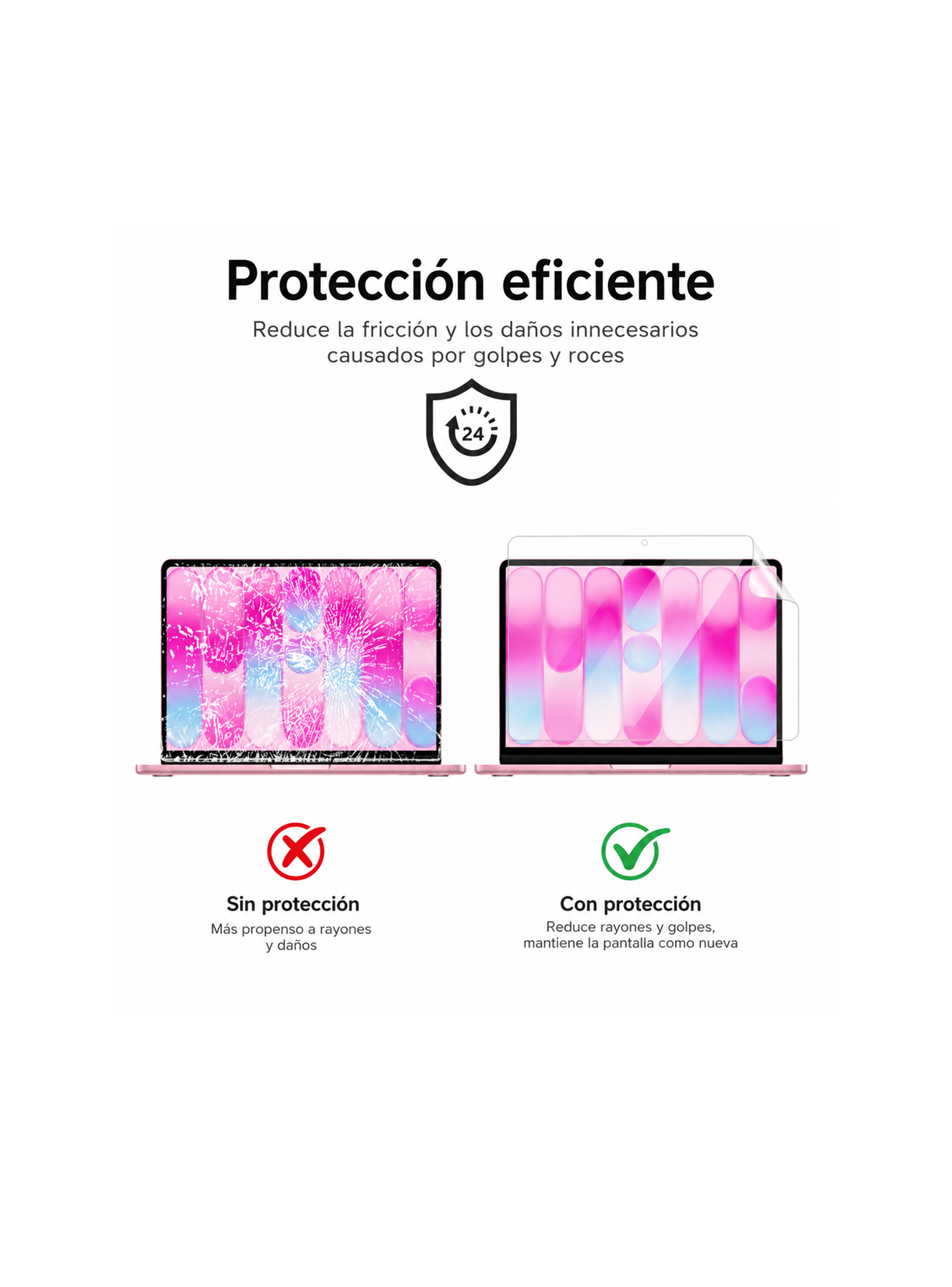 Lamina Mica Hidrogel Clear Compatible Con  Macbook Neo 13 "-2