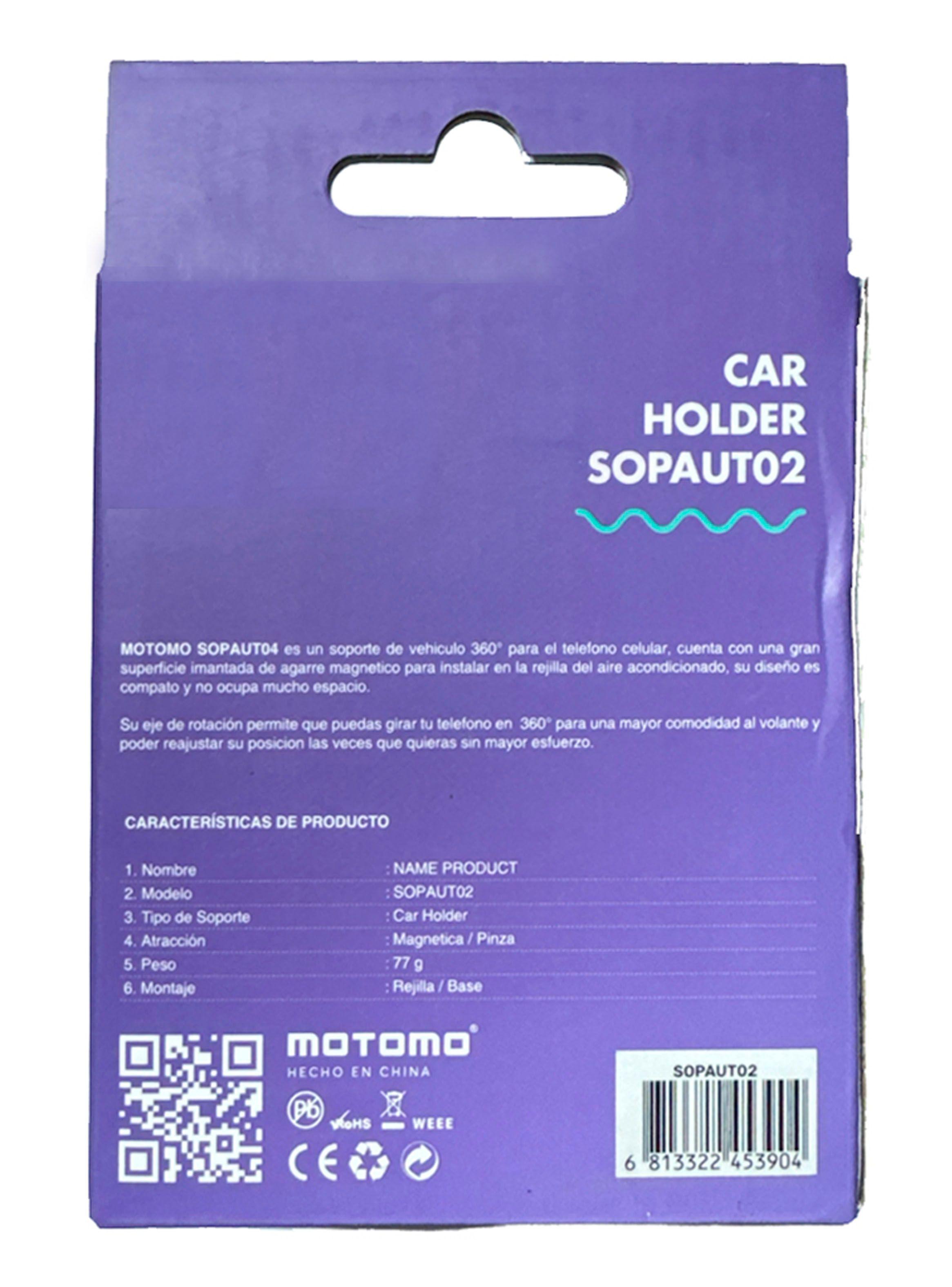 Soporte Para Auto Triple Abrazadera Sujetador Salida De Aire-4