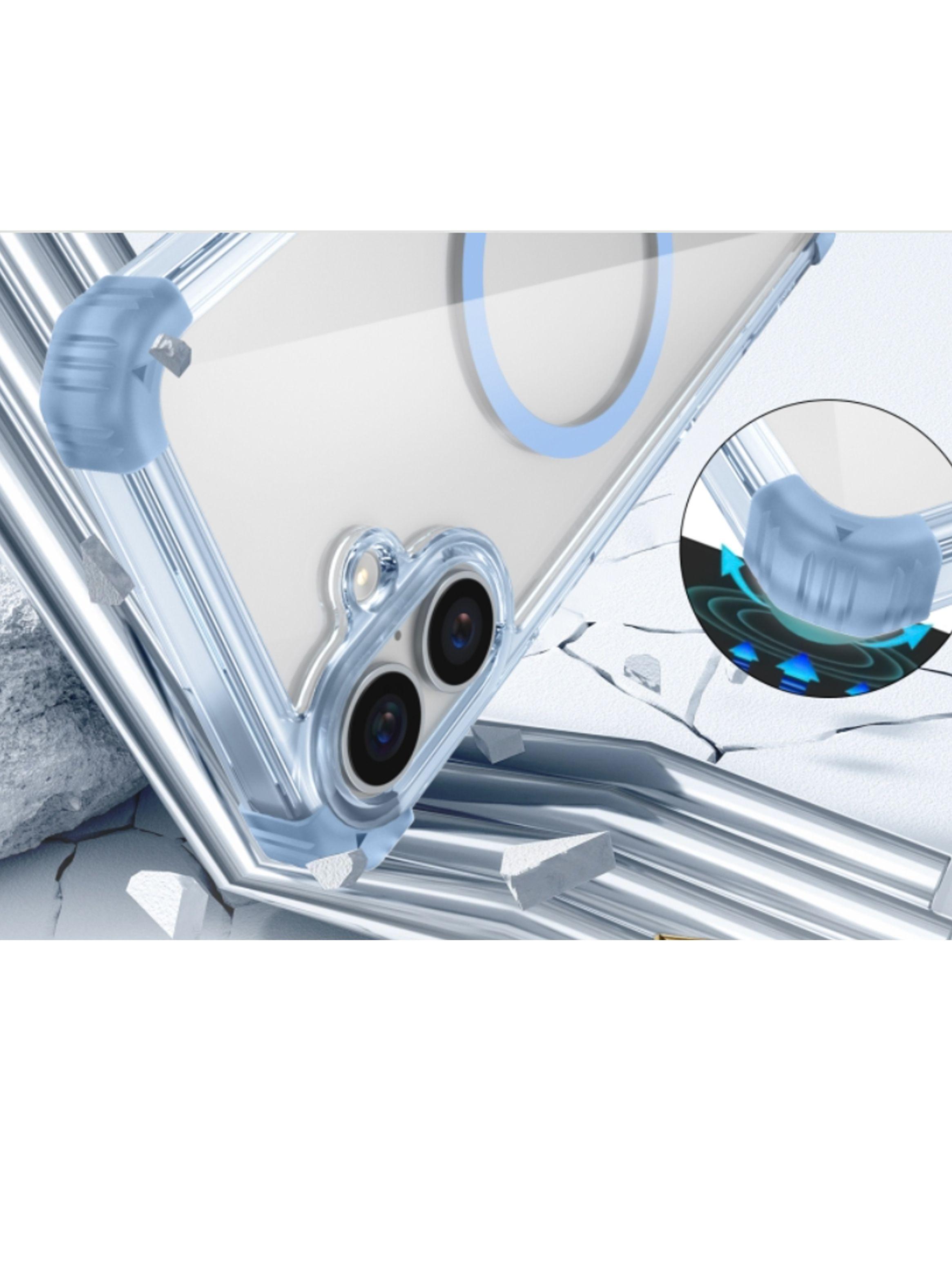 Carcasa Cleas Para iPhone 16 Magsafe Transparente-1