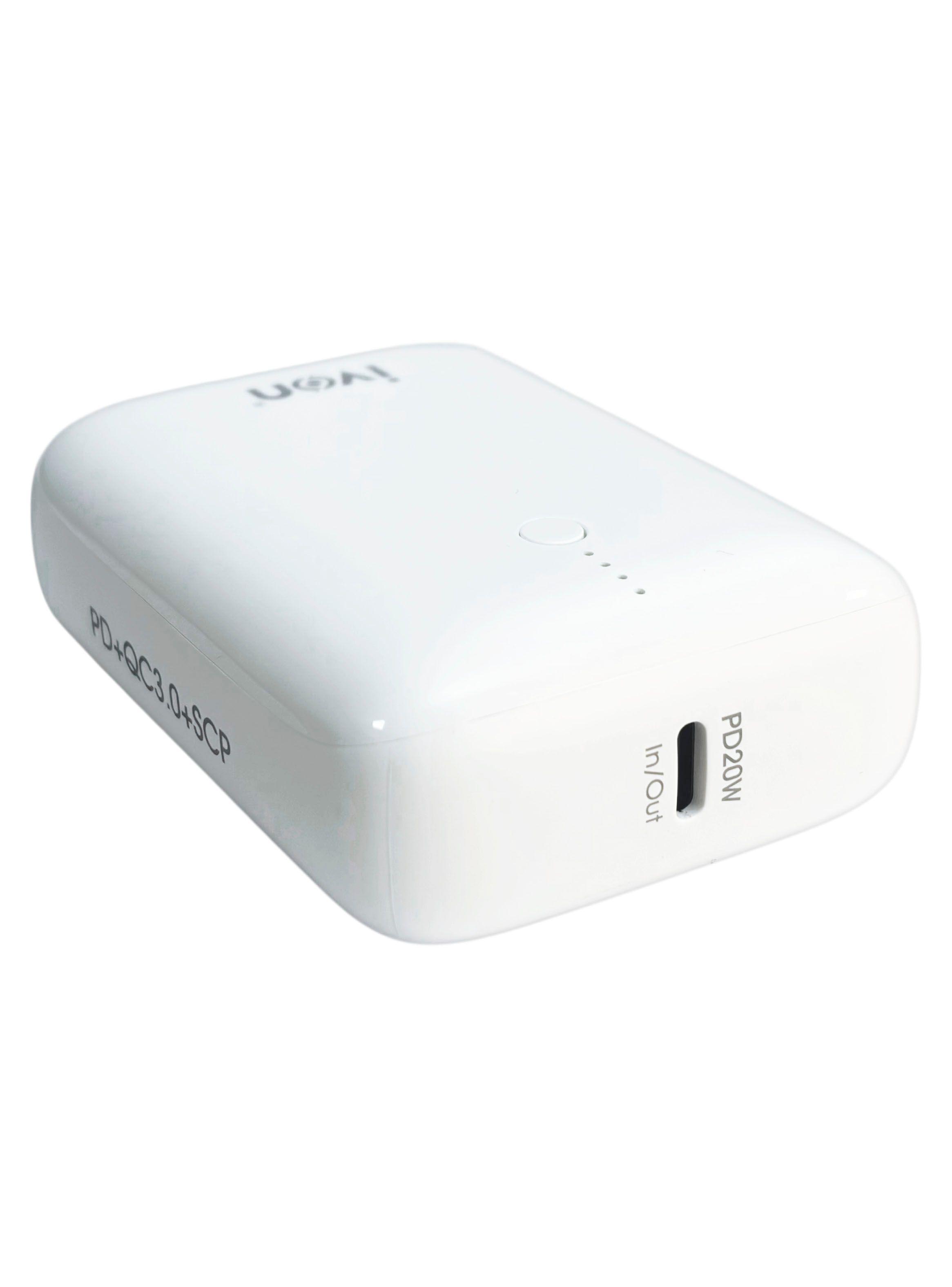 Bateria Externa Power Bank Carga Rapida 10000mah PB12 Blanco-2