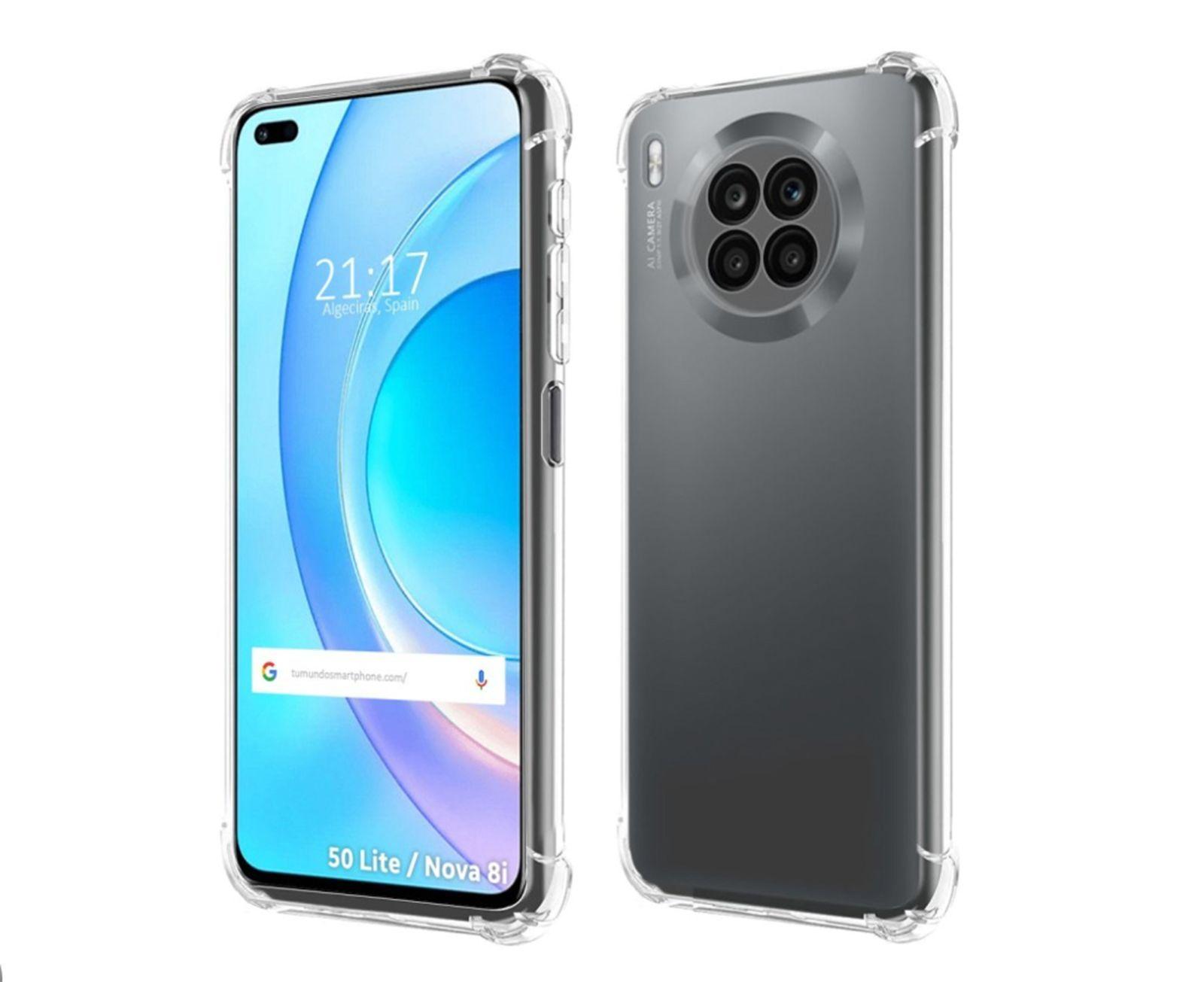 Carcasa Transparente Reforzado Para Nova 8i-0