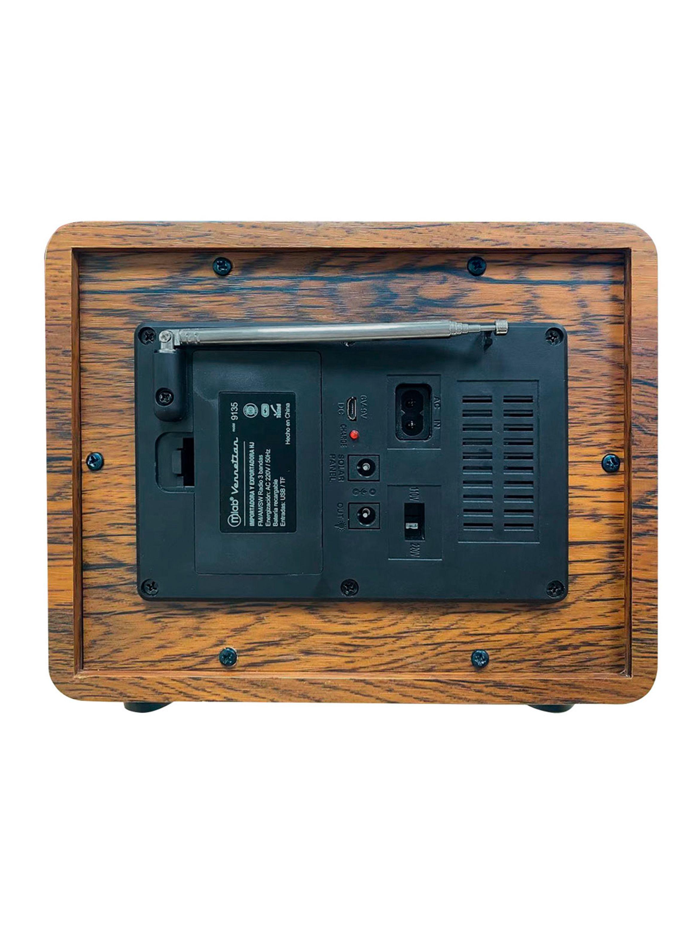 Radio AM FM Vintage Bluetooth Retro Vennetian-2