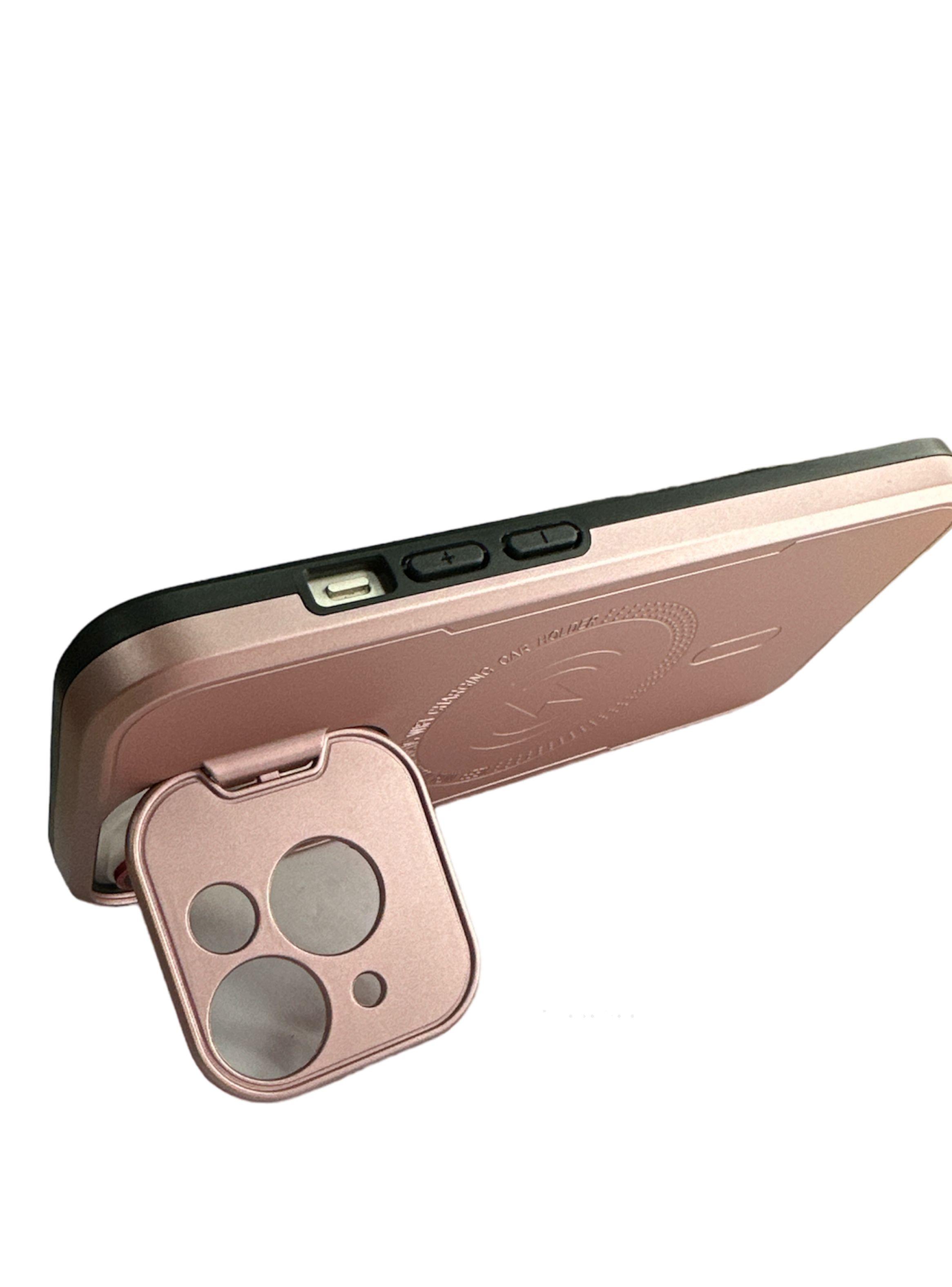 Carcasa Funda Para iPhone 13 14 Magsafe Rosado-3