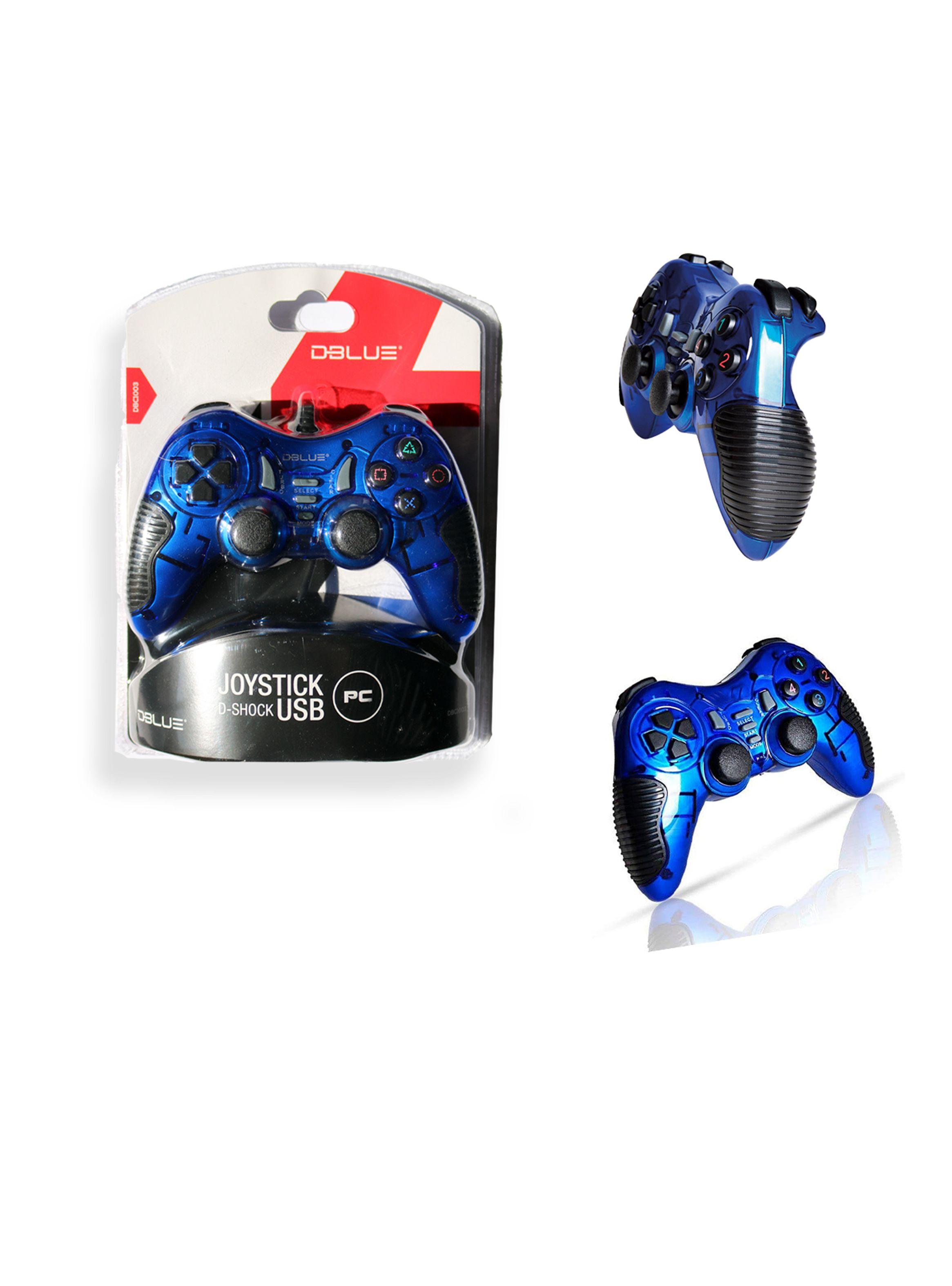Control joystick Mando Usb Para Pc Azul-2