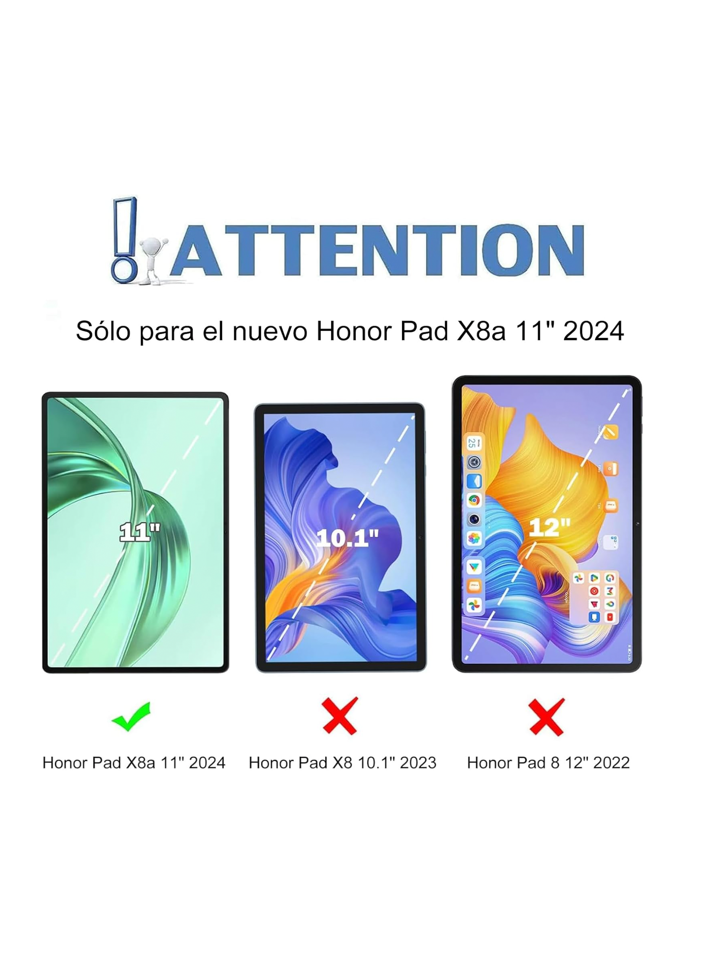 Funda Smart Cover Para Tablet Honor Pad X8a-3