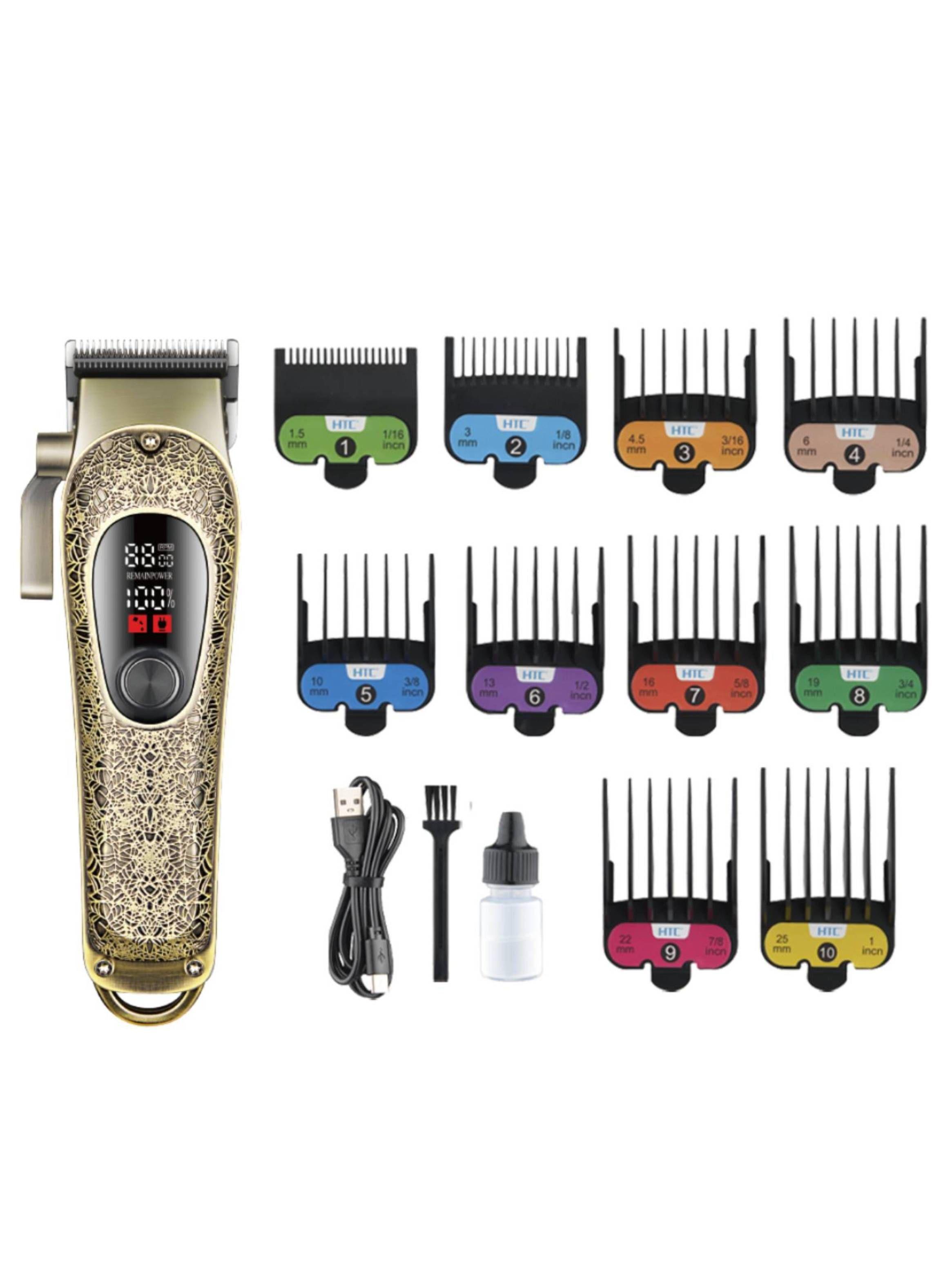 Maquina Cortadora Cabello Profesional Pantalla Led-5