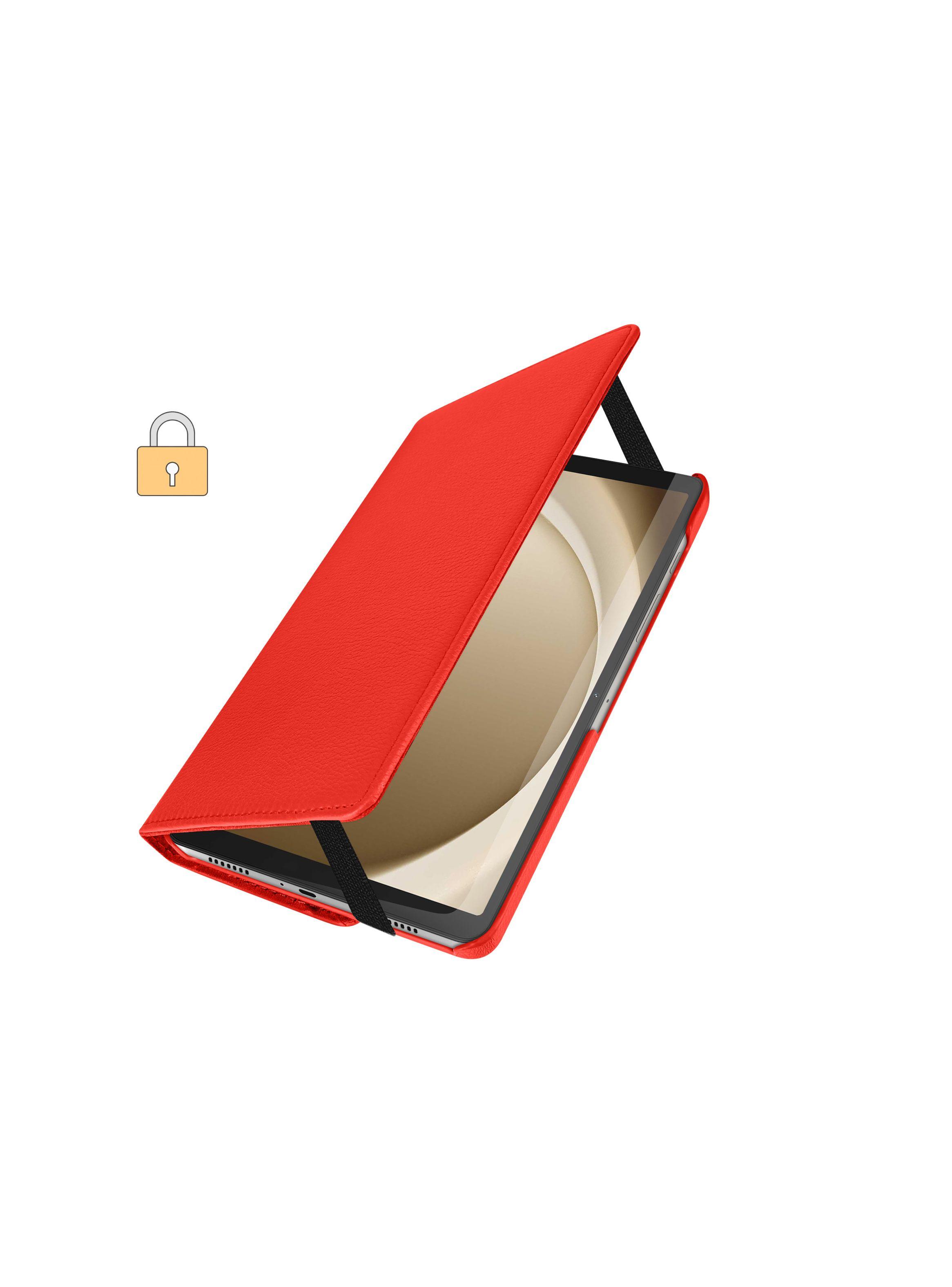 Funda Giratoria 360 Para Samsung A9+ Plus Rojo-2