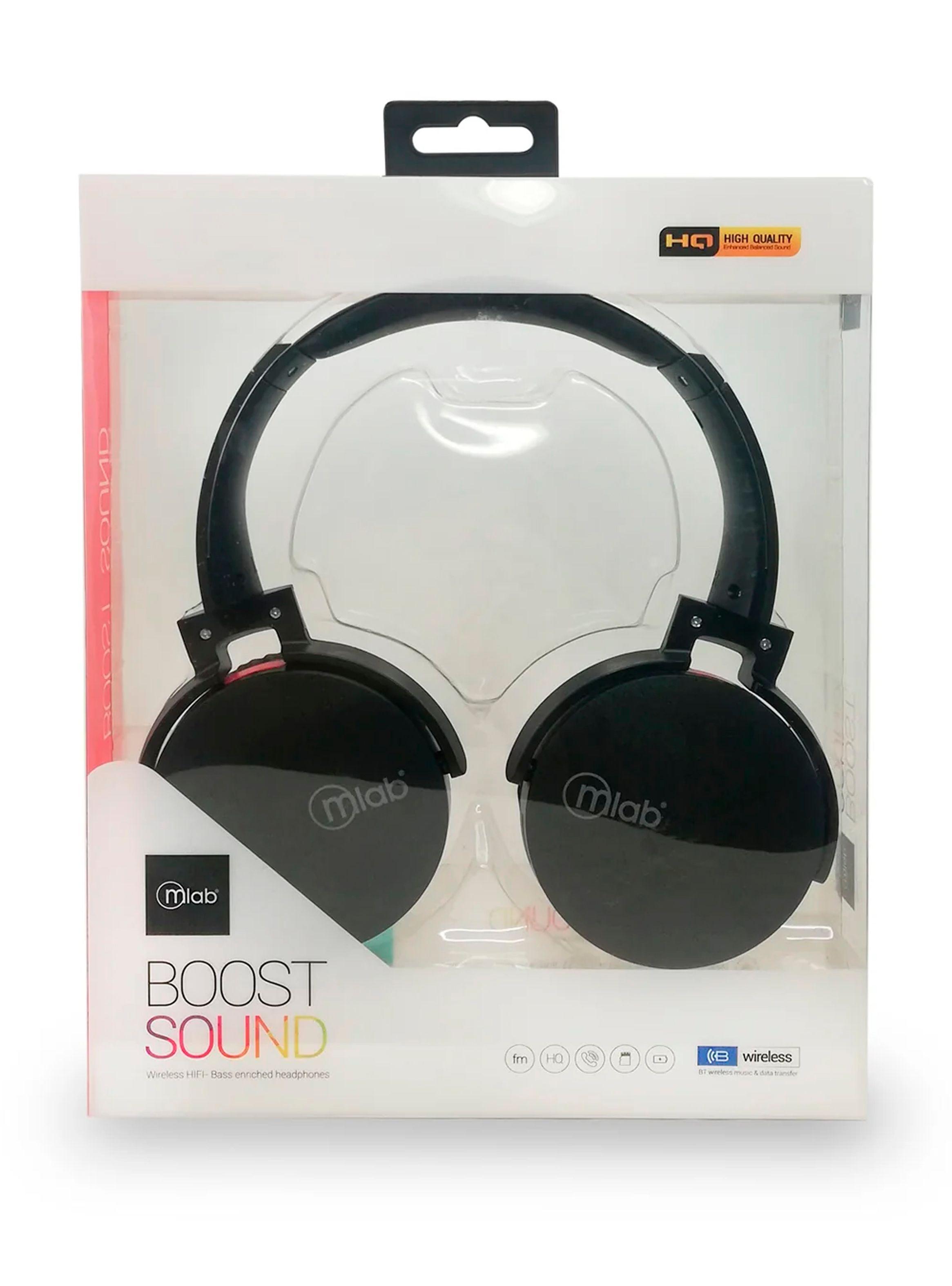 Audifono Inalambrico Bluetooth Y Cable Auxiliar Boost Sound-3