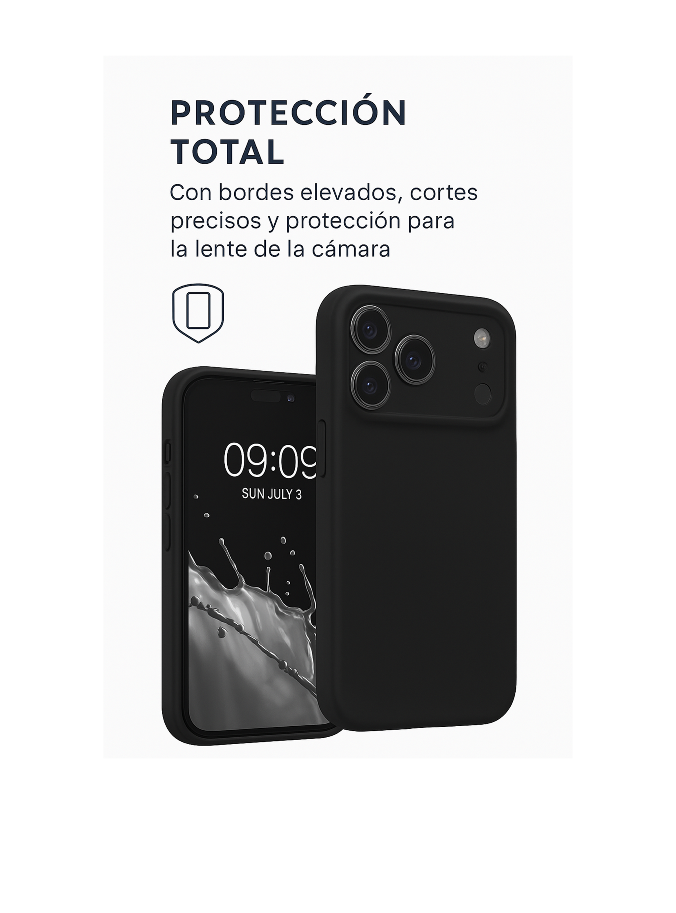 Carcasa Funda Soft Para IPhone 17 Pro Goma Colores-4