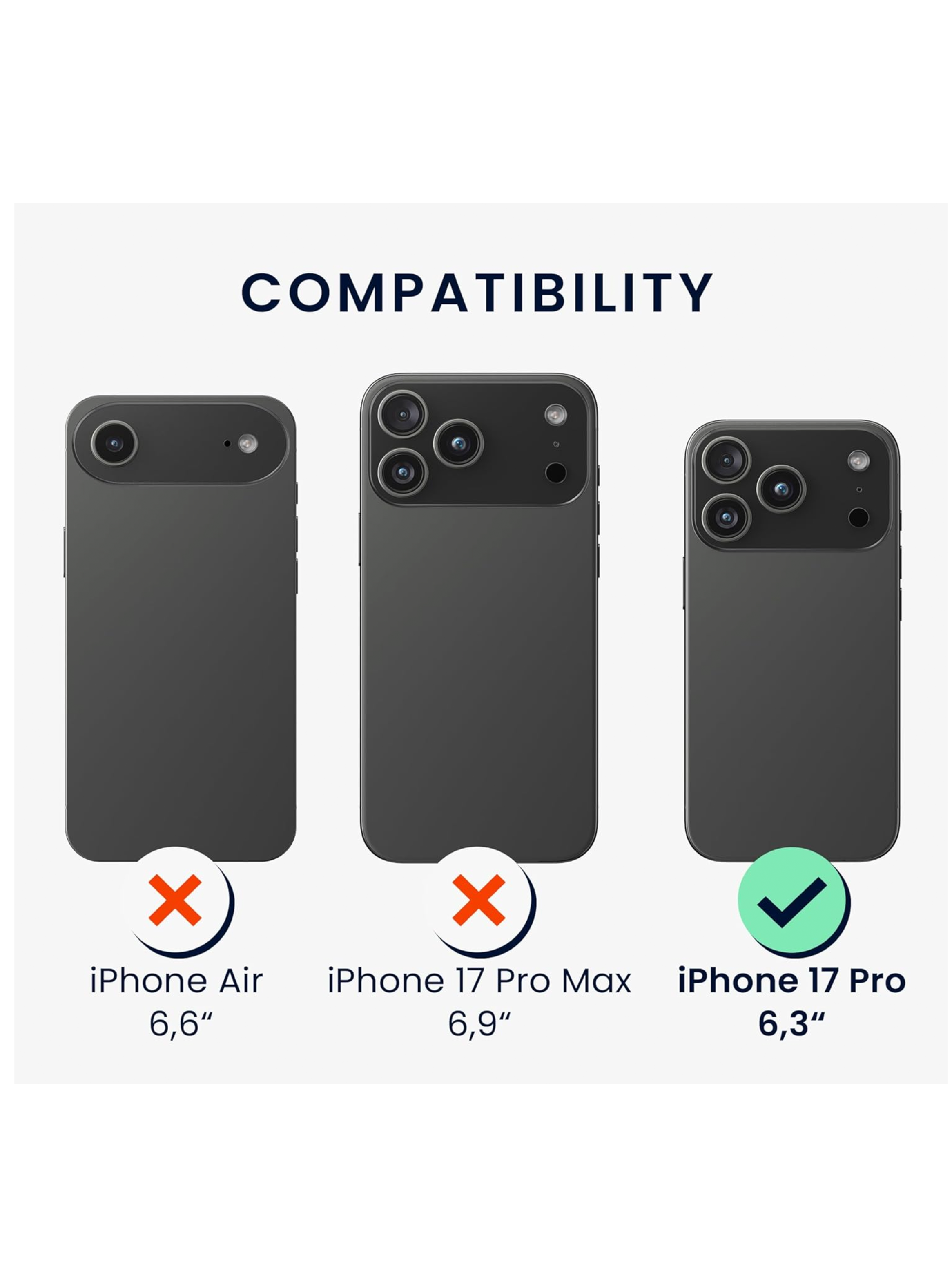 Carcasa Funda Soft Para IPhone 17 Pro Goma Colores-5