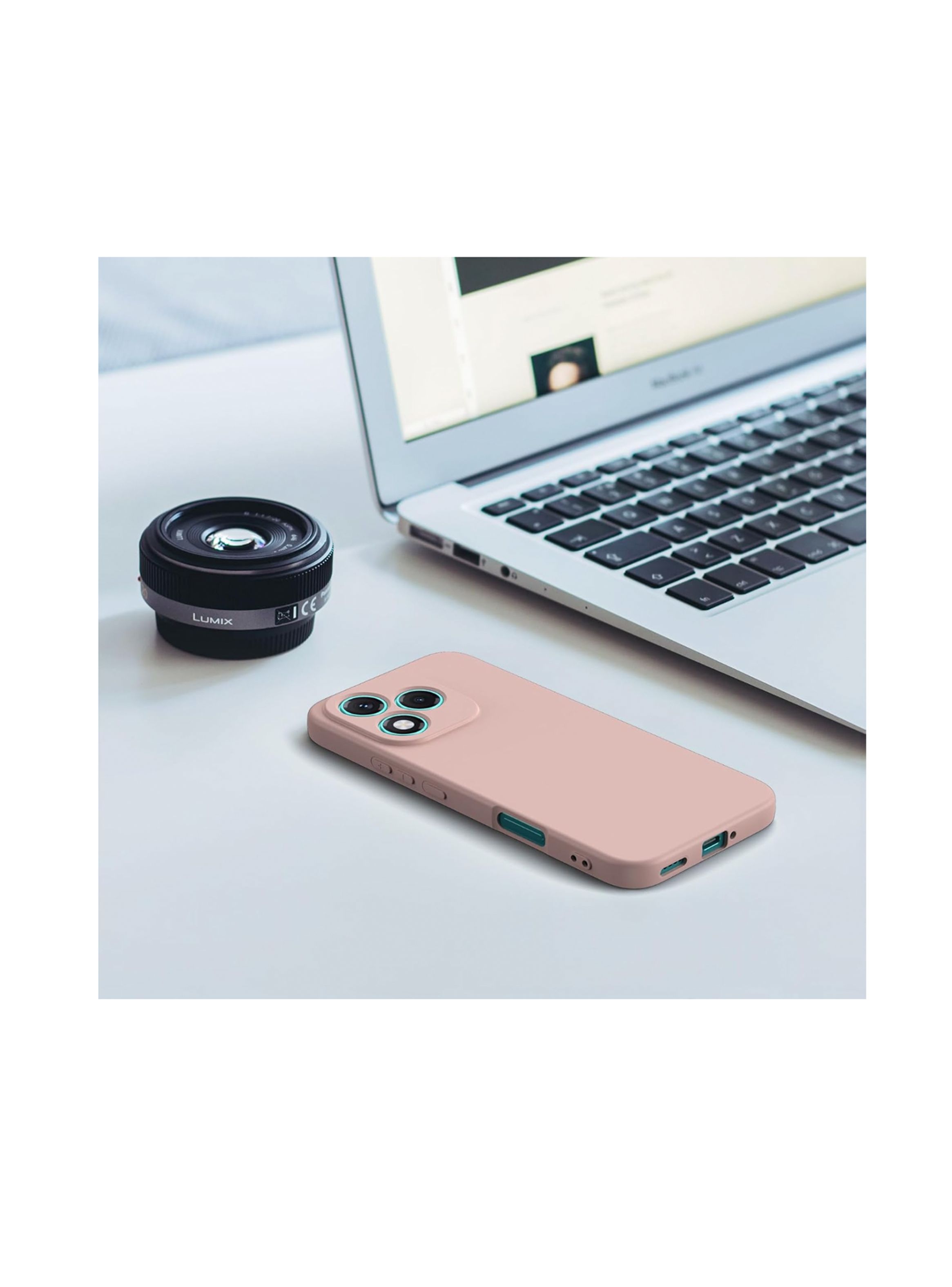 Carcasa Funda Para Honor 400 Lite Goma Colores-4