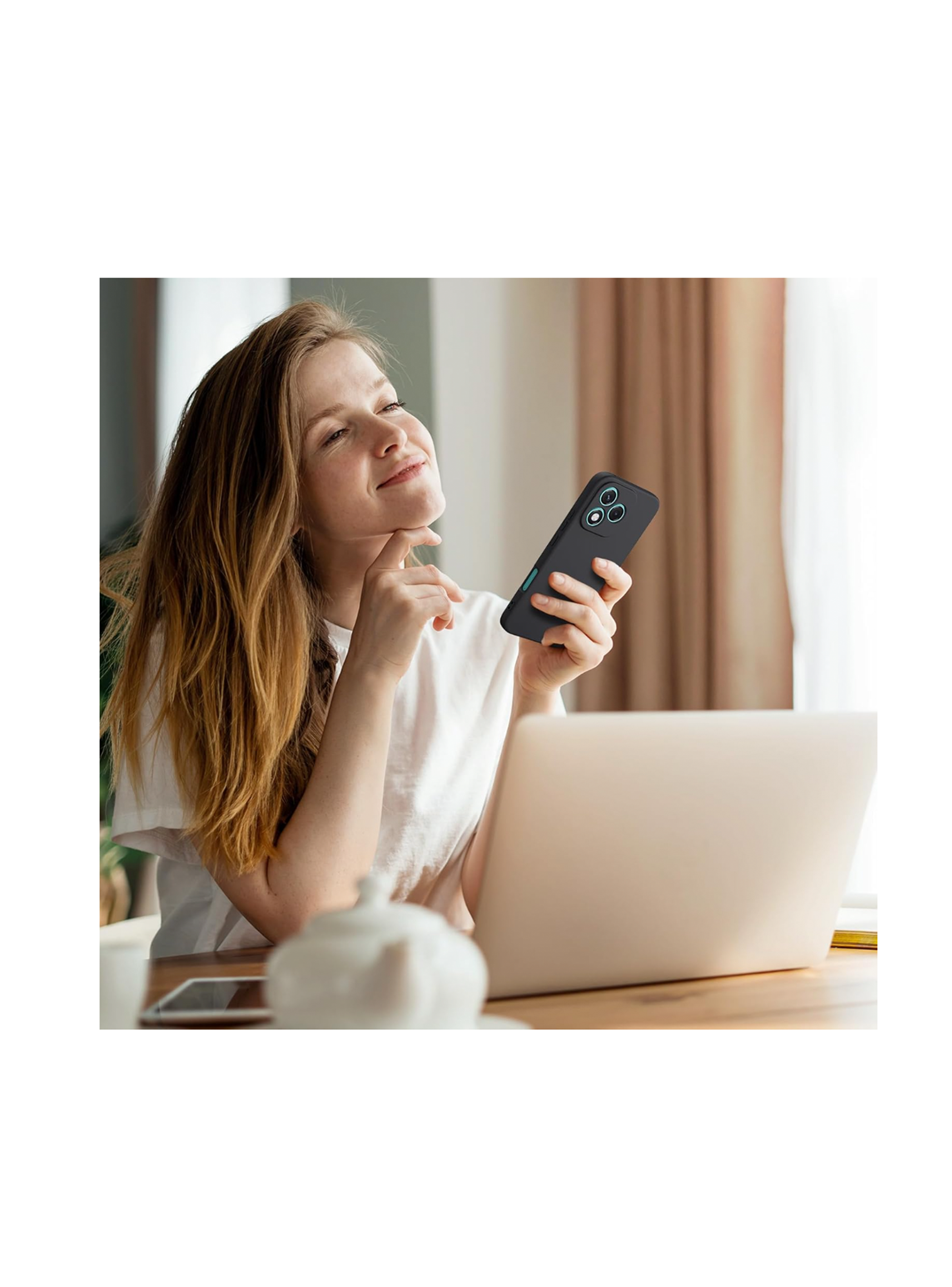 Carcasa Funda Para Honor 400 Lite Goma Colores-4