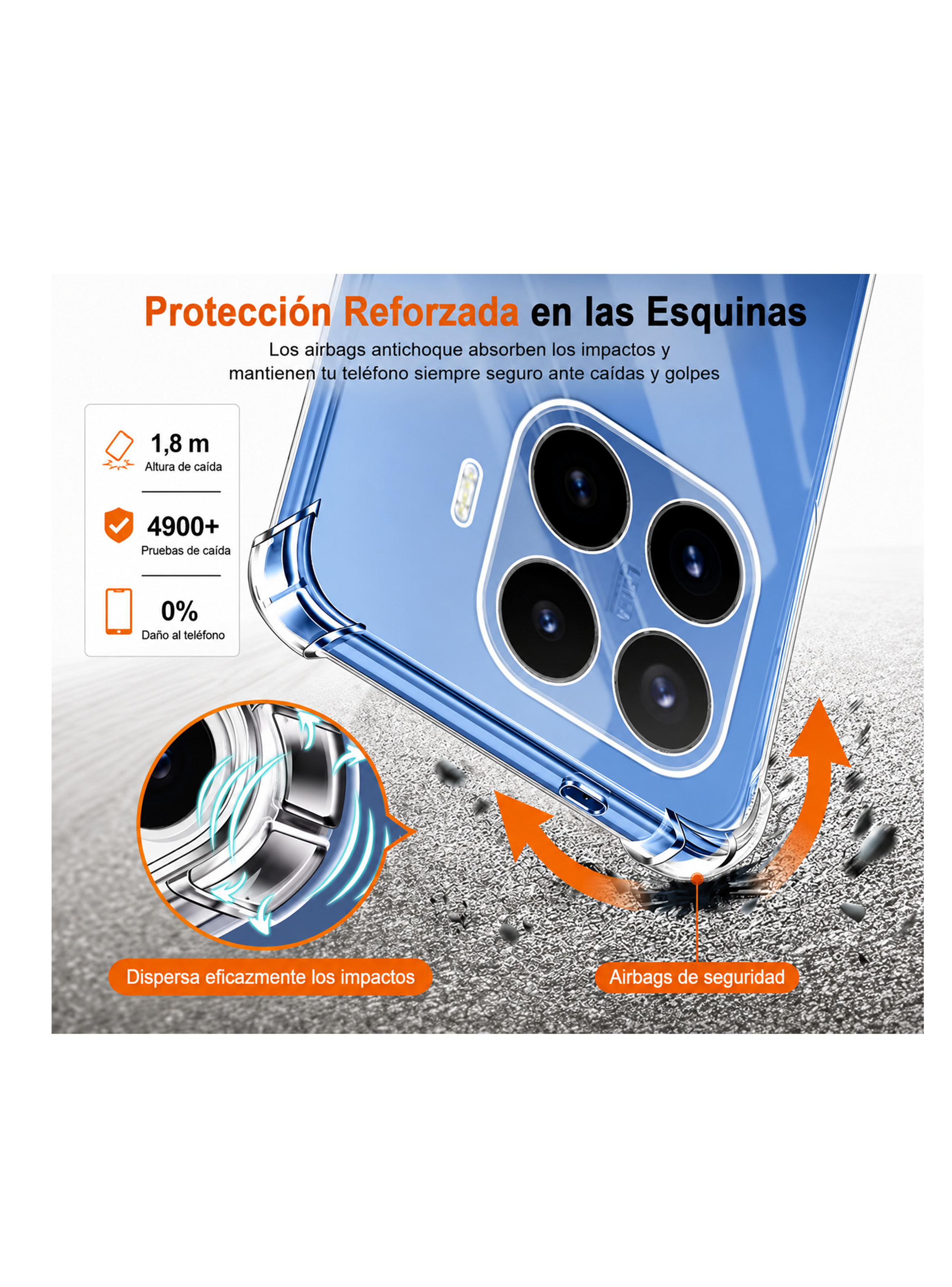 Carcasa Antigolpes Transparente Compatible Con Xiaomi 17t Pro-2