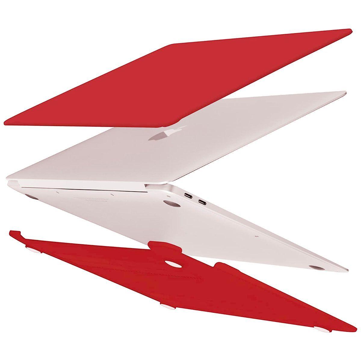 Carcasa Para Macbook New Air 13" A1932/A2179/A2337 Rojo-1