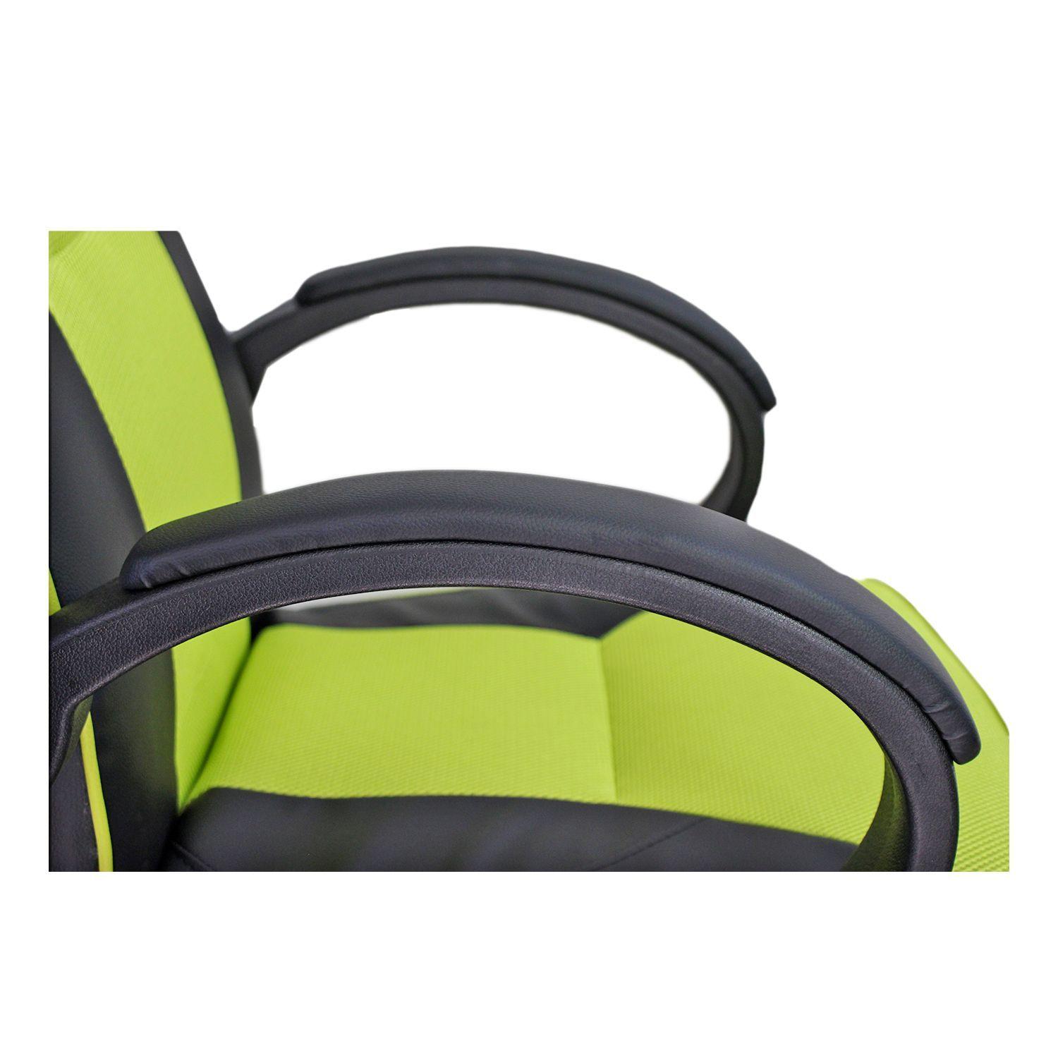 Silla de Escritorio Gamer Estilo Butaca ReptileX Verde-2