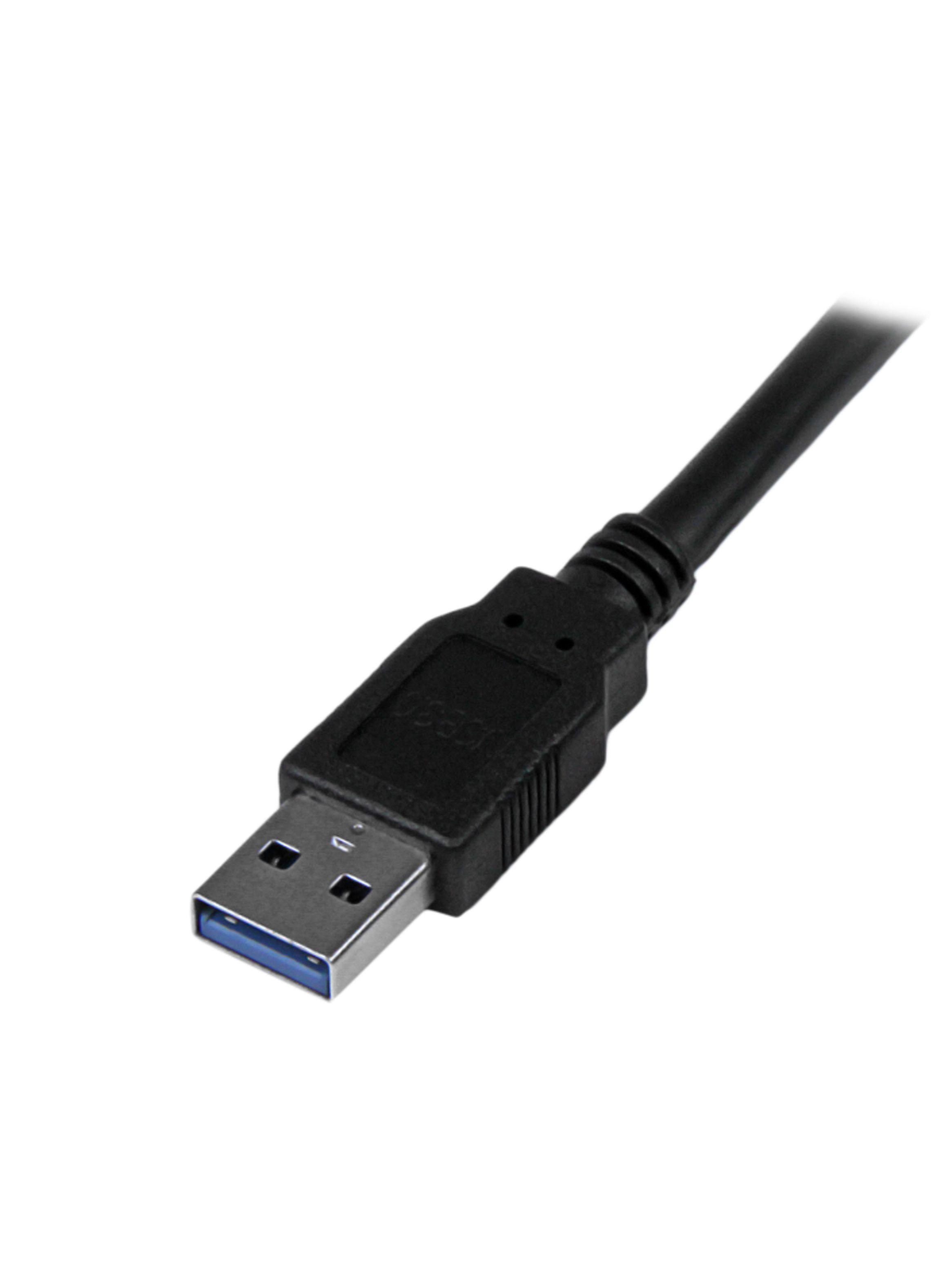 Cable Usb 3.0 Macho Macho De 1.0 Mts Alta Velocidad Negro-5