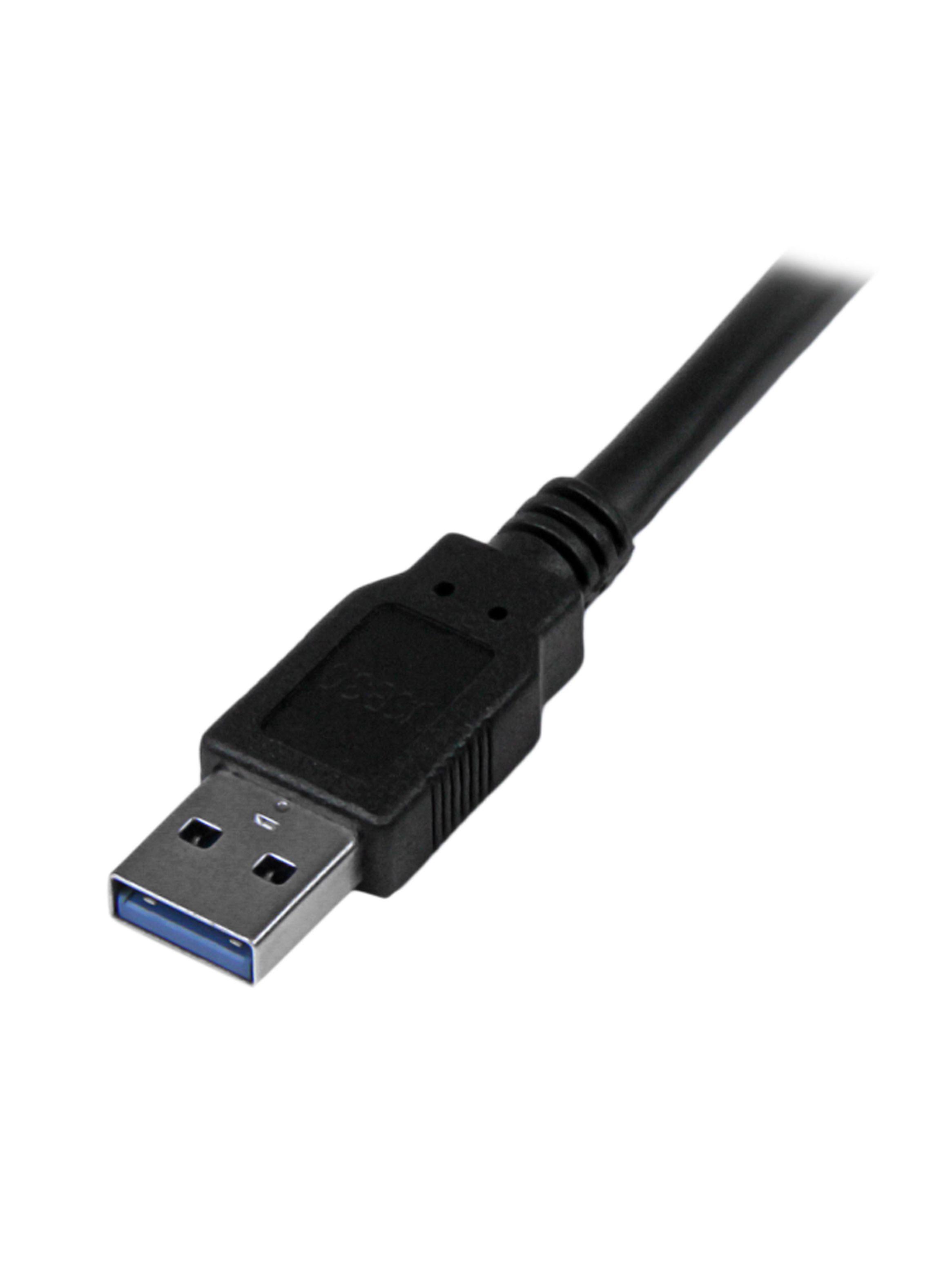 Cable Usb 3.0 Macho Macho De 1.0 Mts Alta Velocidad Negro-6