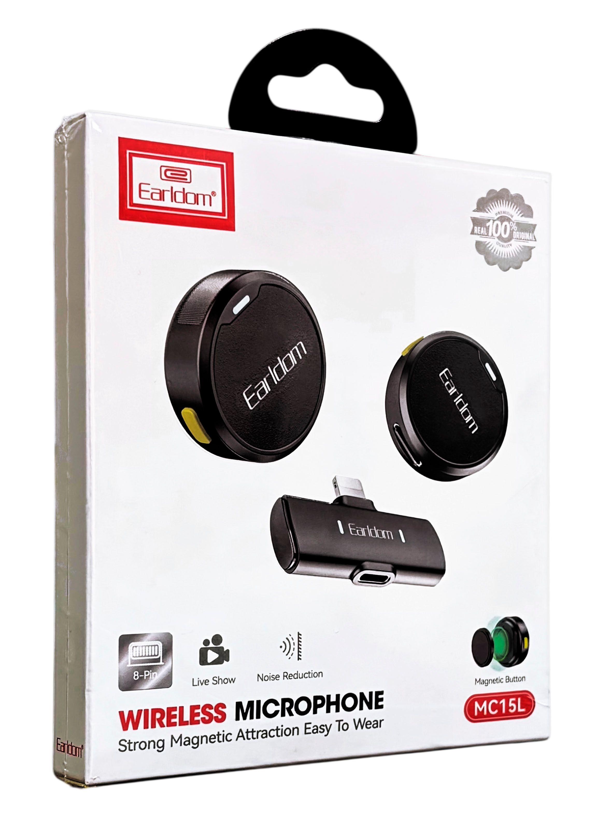 Kit De 2 Microfono Inalambrico Magnetic Compatible En iPhone-4