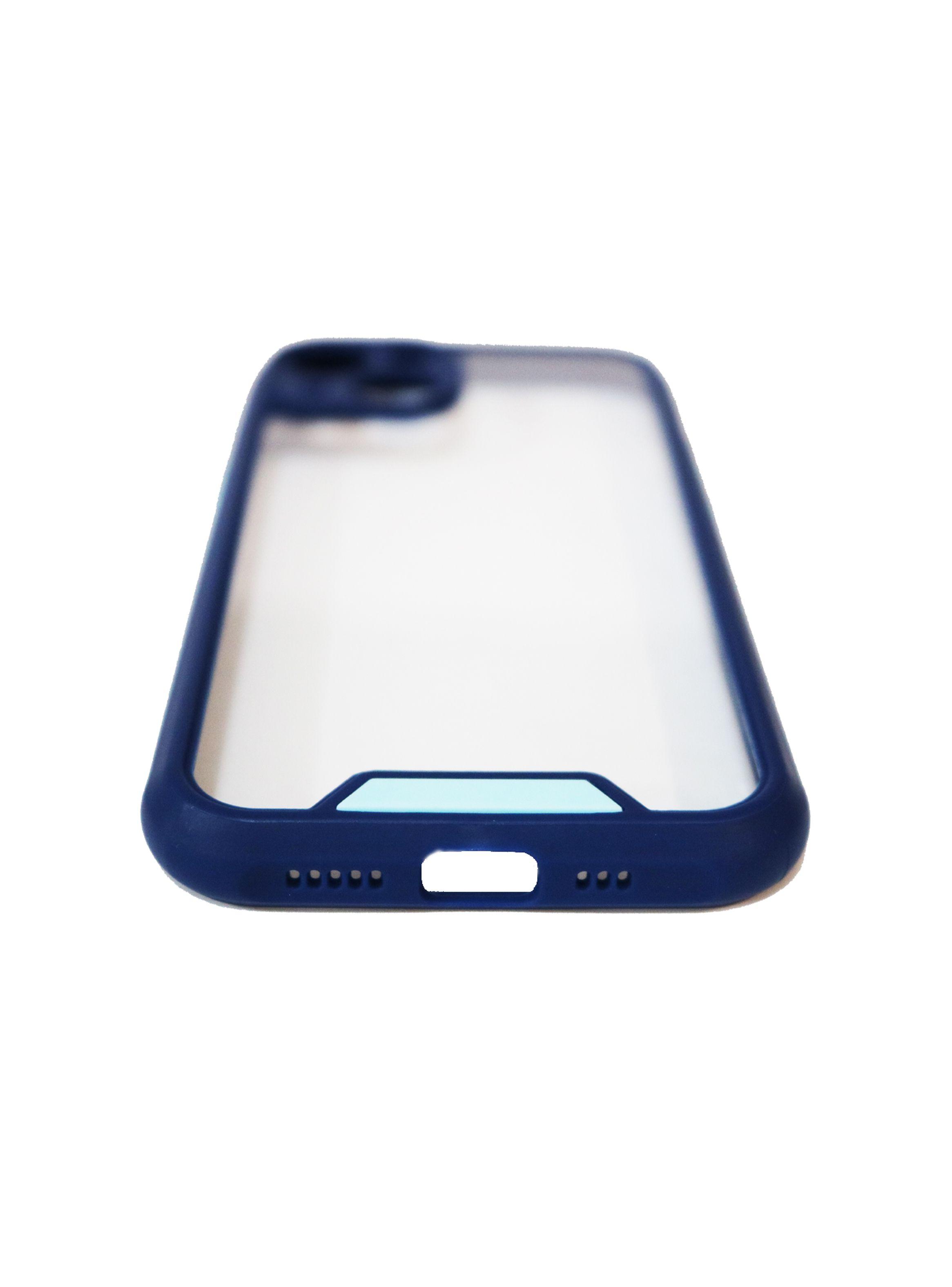 Carcasa Anti-Shock Para iPhone 13 14 Con Protección Azul-2