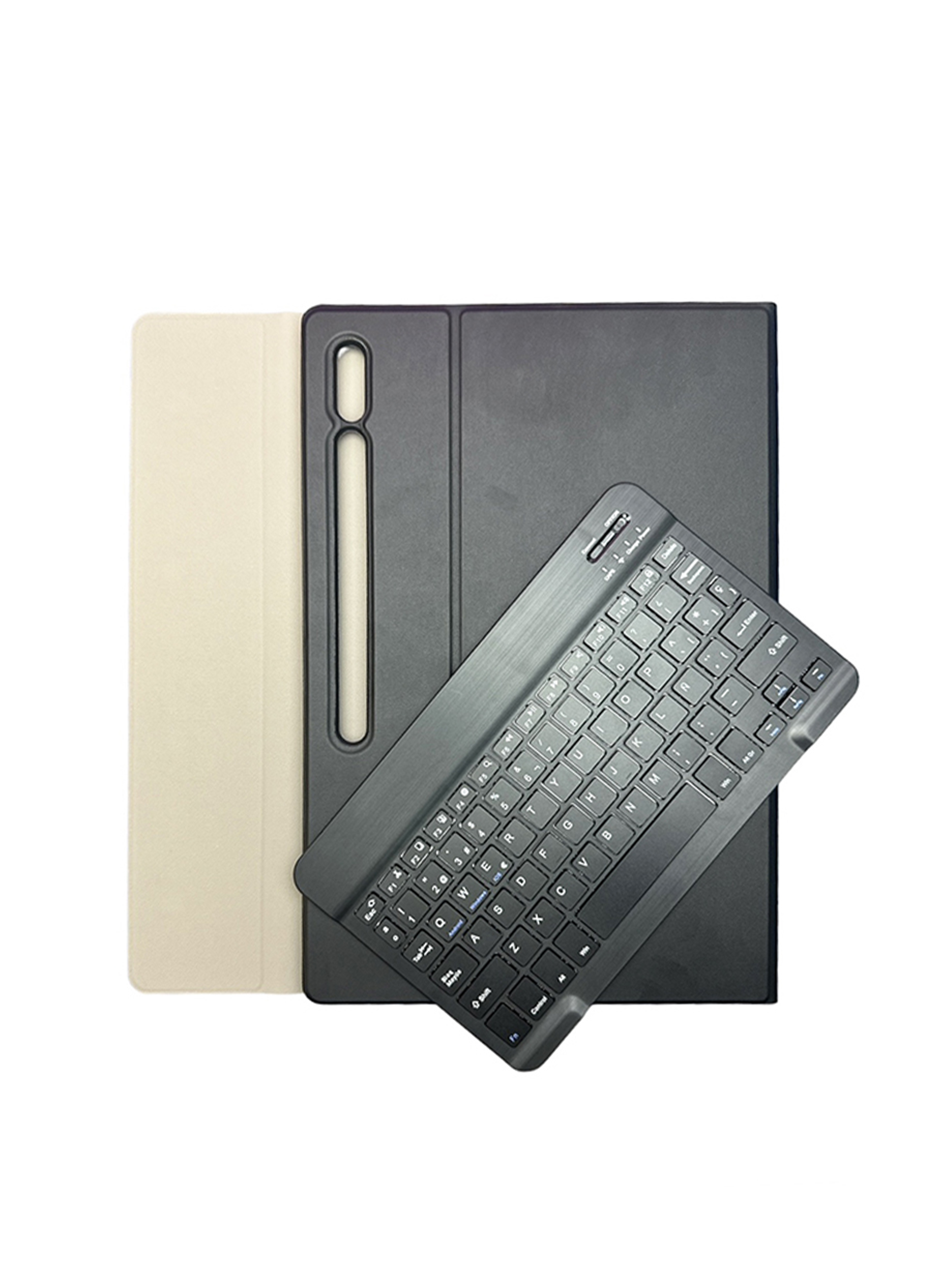 Funda Con Teclado En Español Para Samsung S10 Ultra Bk-4