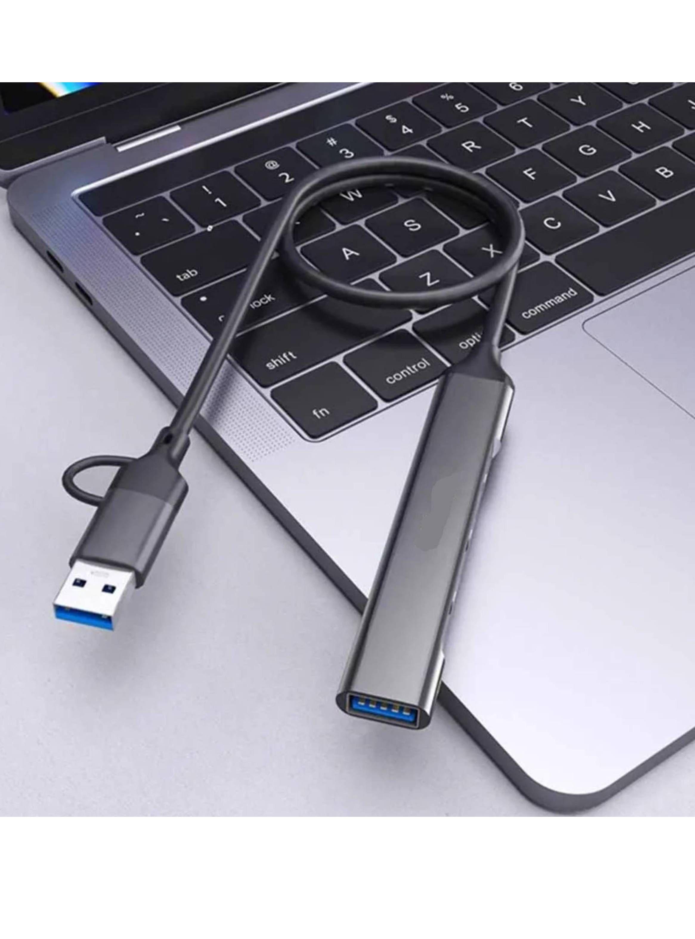 Adaptador USB-C 4 en 1 Puertos USB 3.0-3