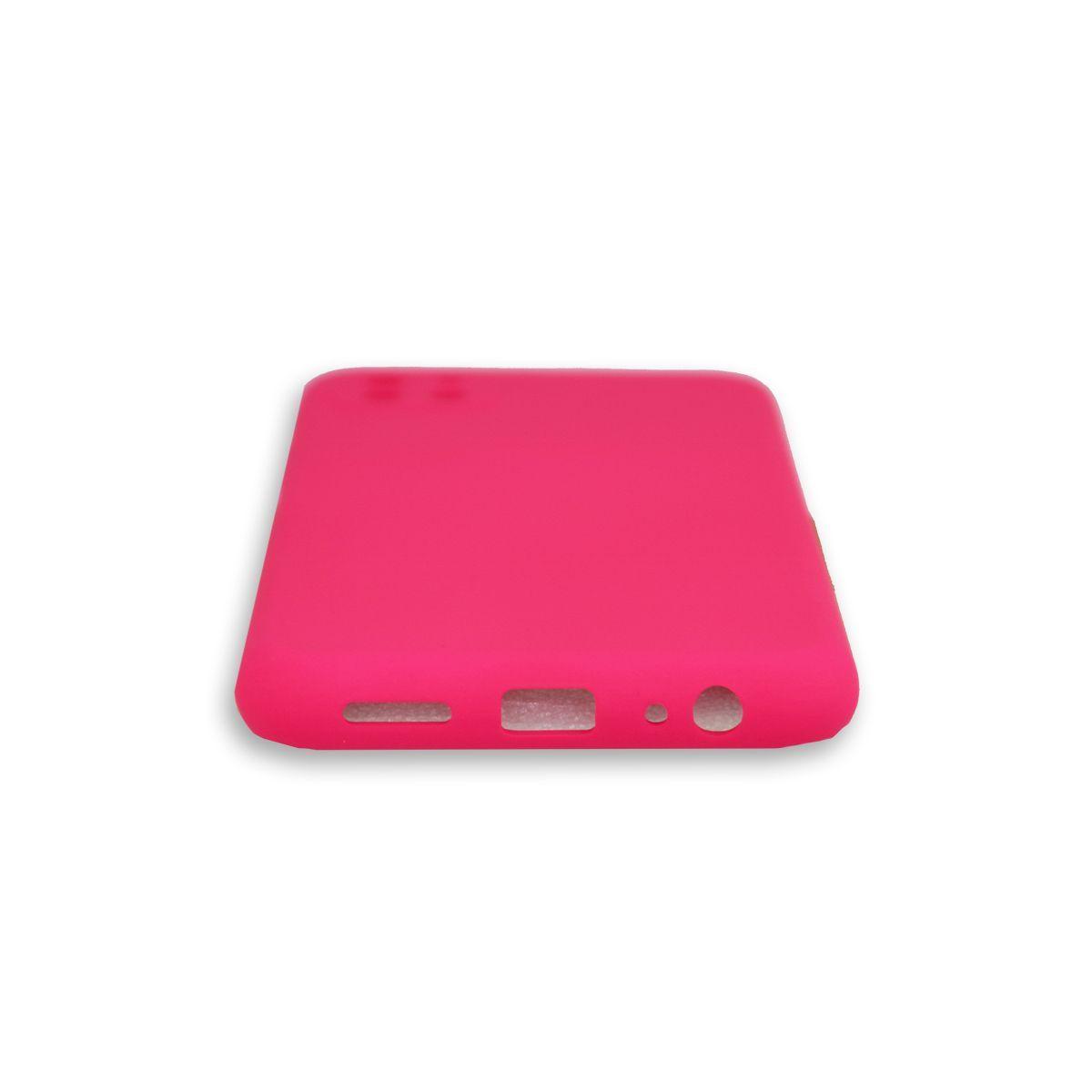 Carcasa Para Samsung A22 5G Goma Fucsia-3