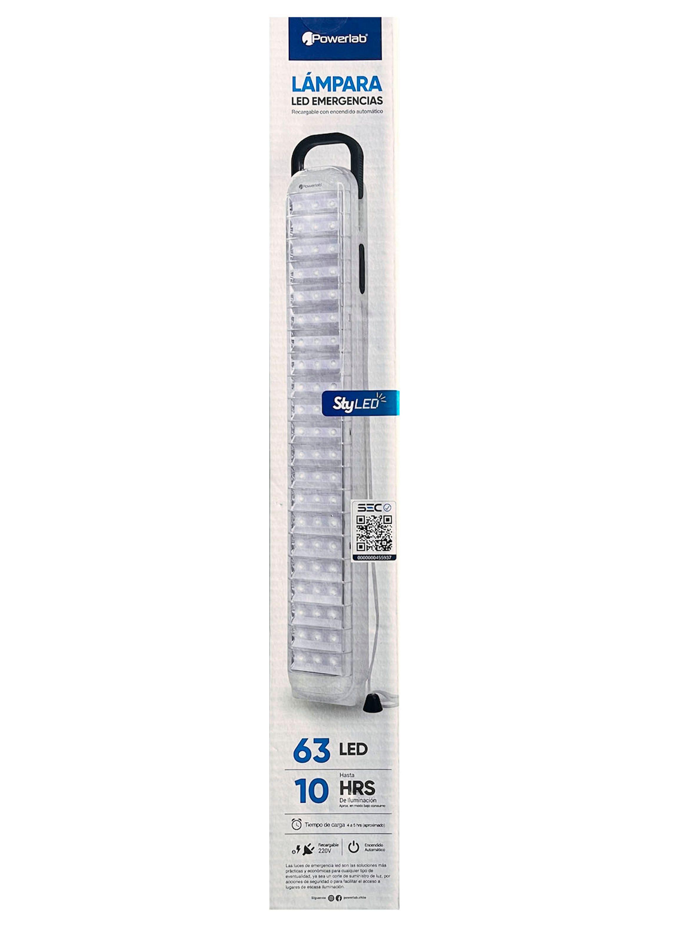Lampara De Emergencia De 63 LED Recargable Alta Iluminacion-3