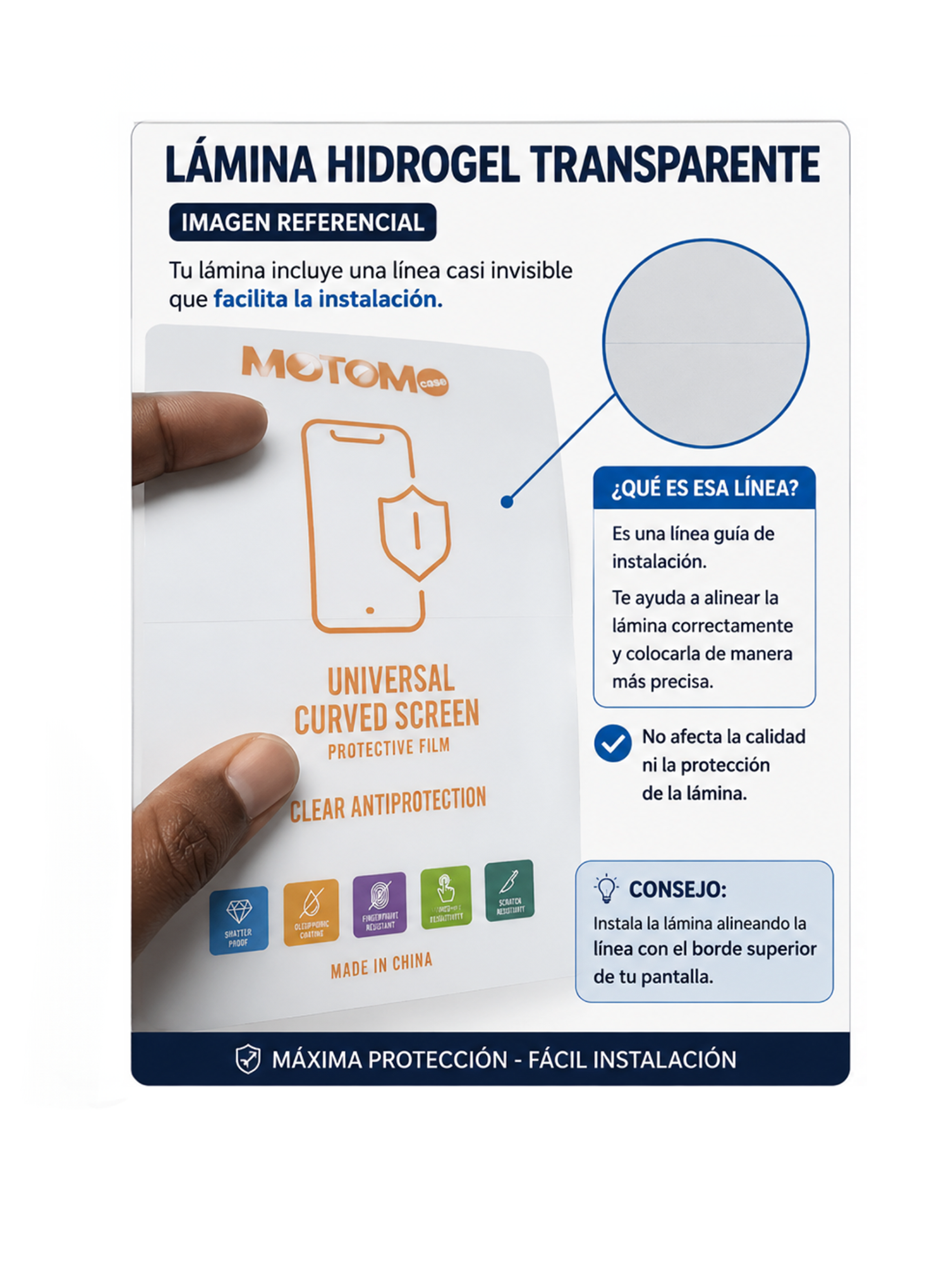 Mica Hidrogel Clear Compatible Con Samsung A06 4G/5G-4