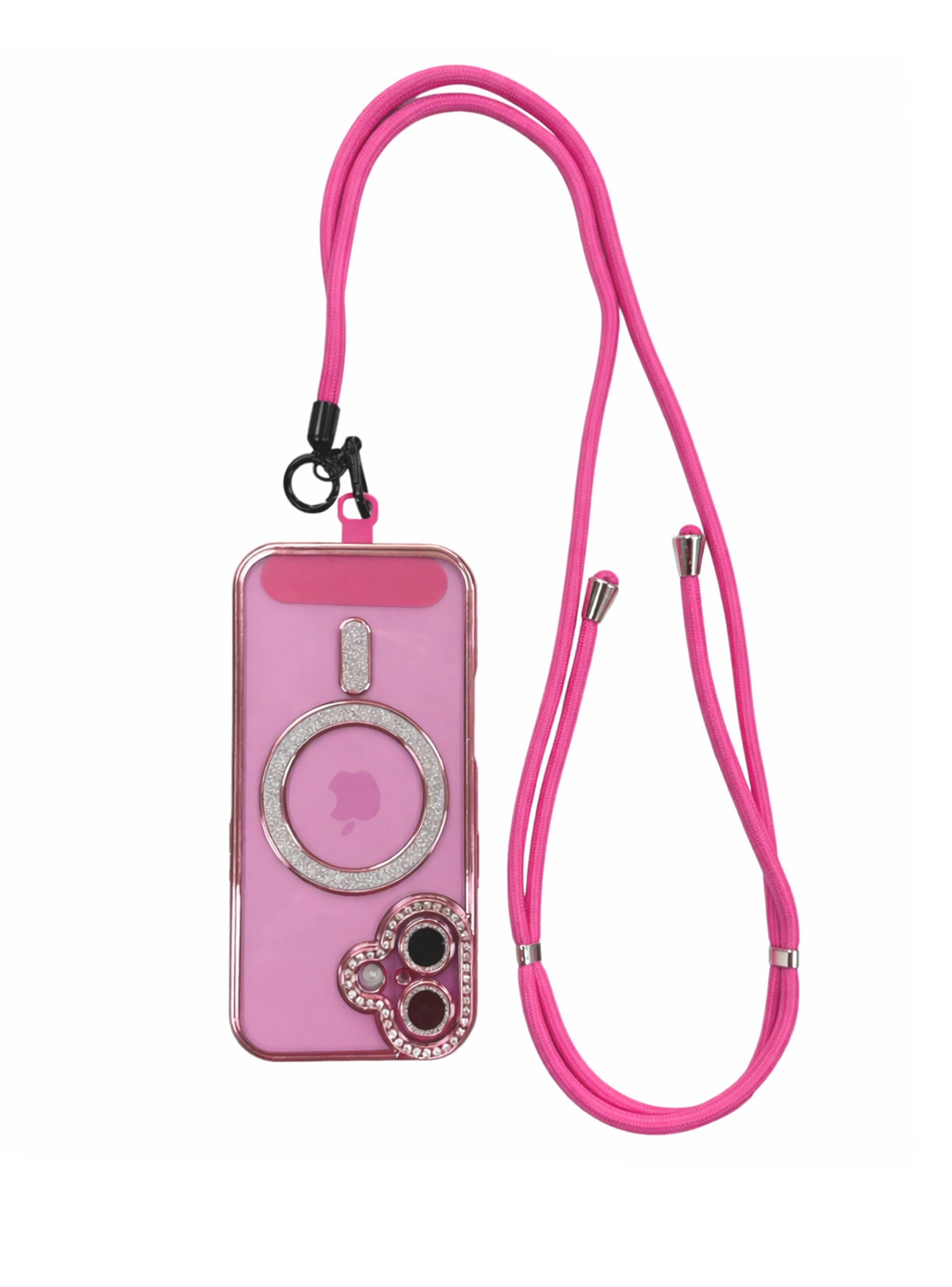 Strap Colgante Ajustable Para Celular Cordon Fucsia-0