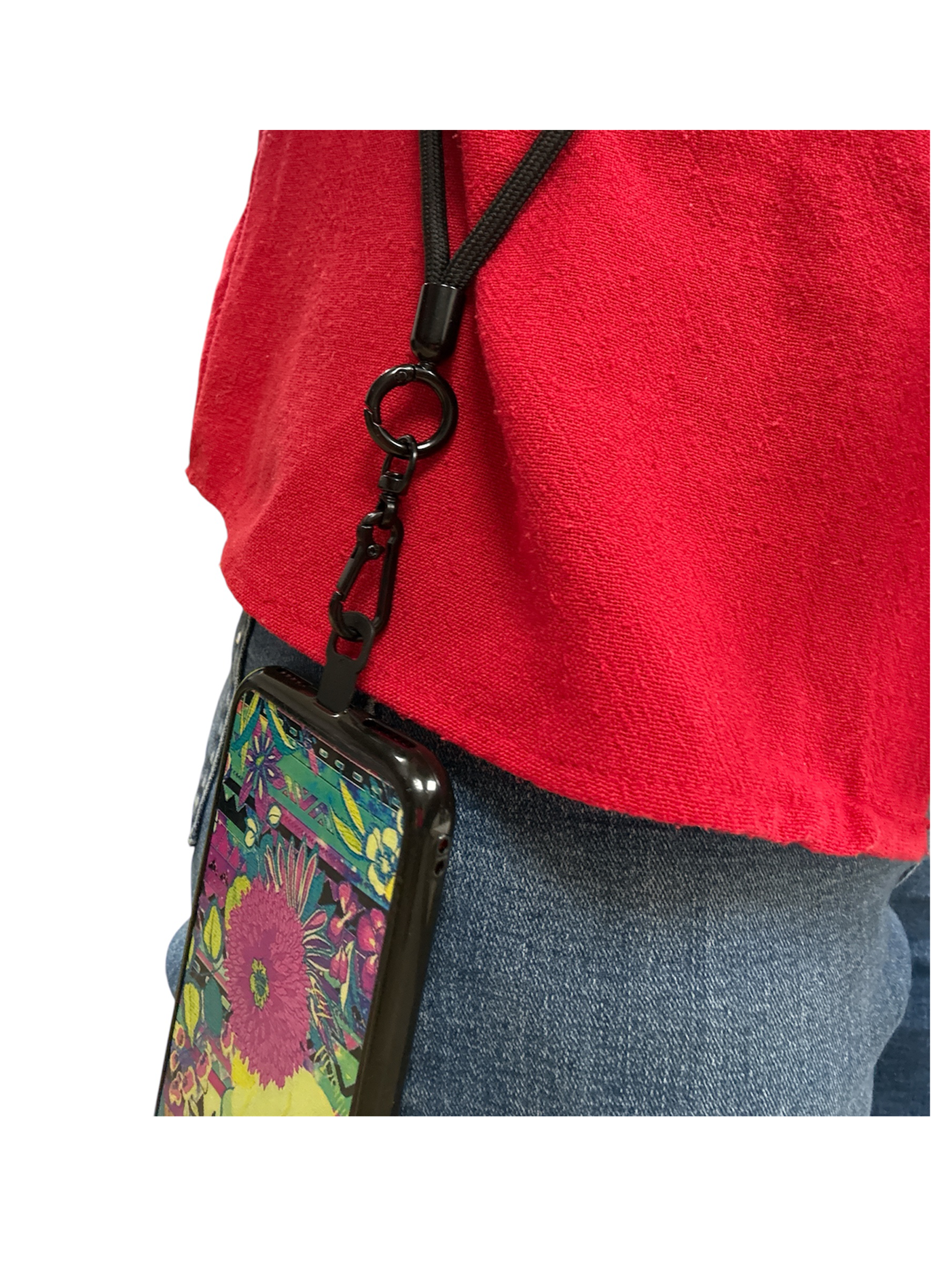 Strap Colgante Ajustable Para Celular Cordon Fucsia-4