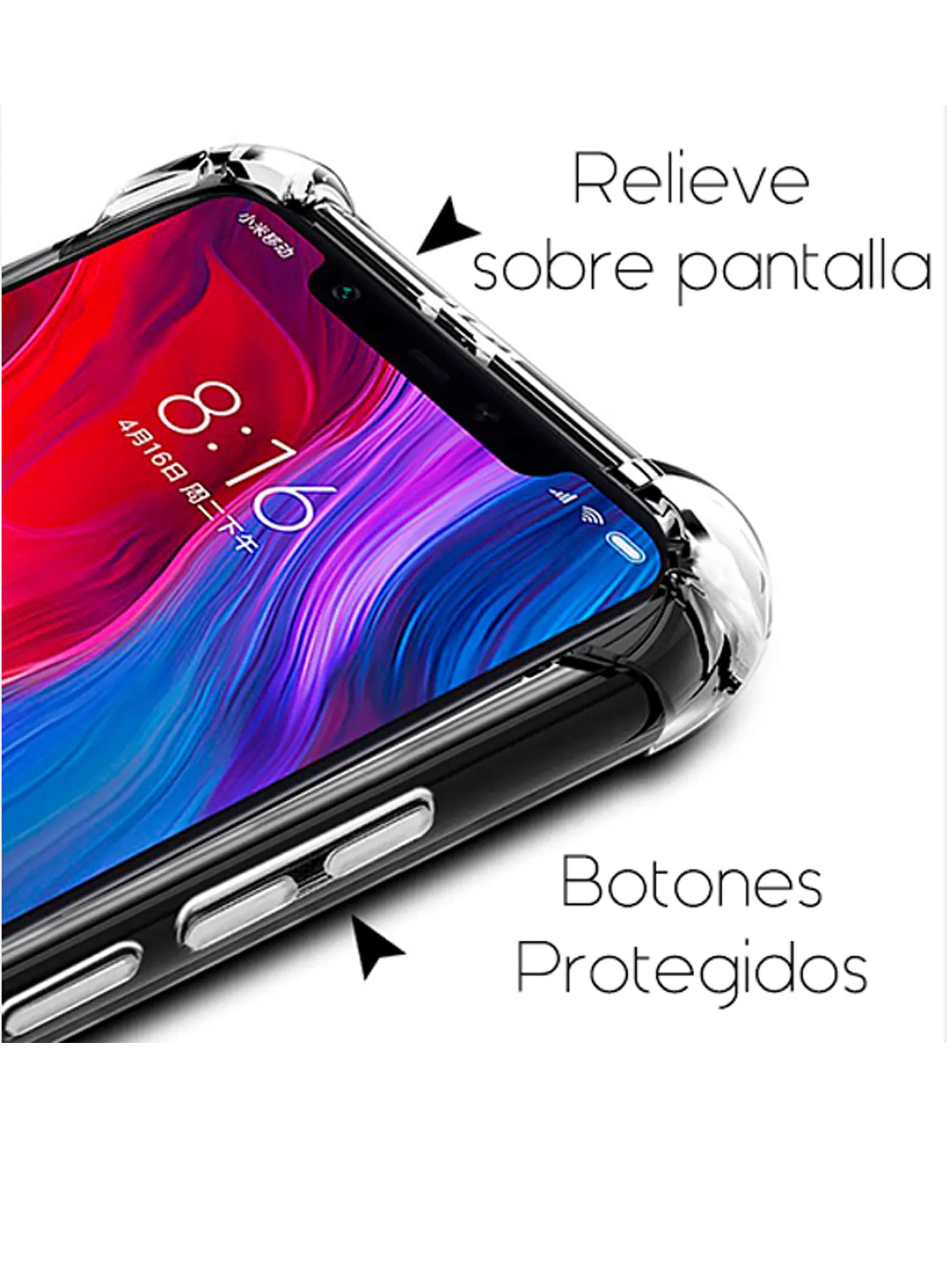 Carcasa Antigolpes Para Samsung A02s Transparente Reforzado-2