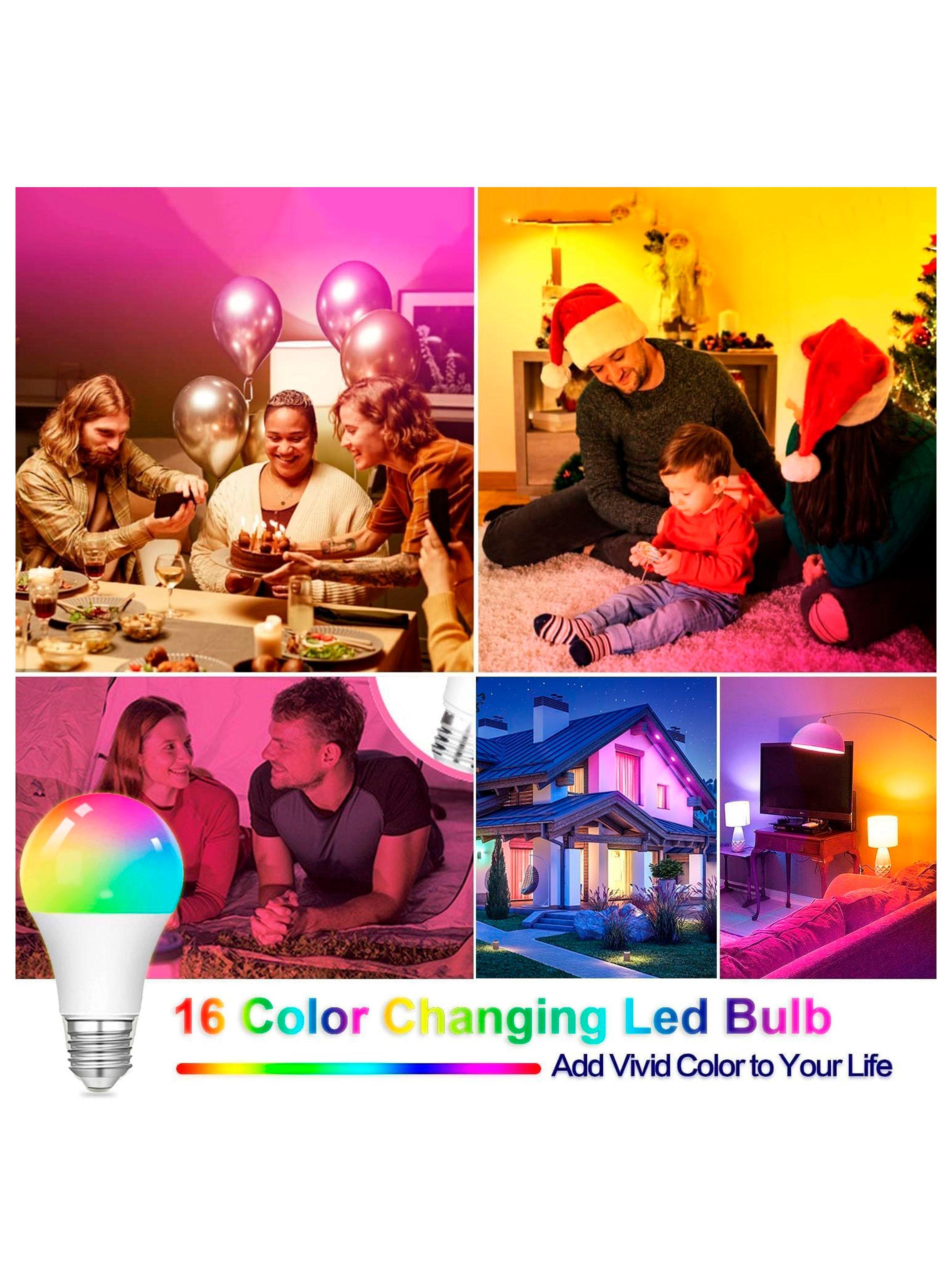 Ampolleta Led Inteligente Colores RGB Control Remoto DBG84-2