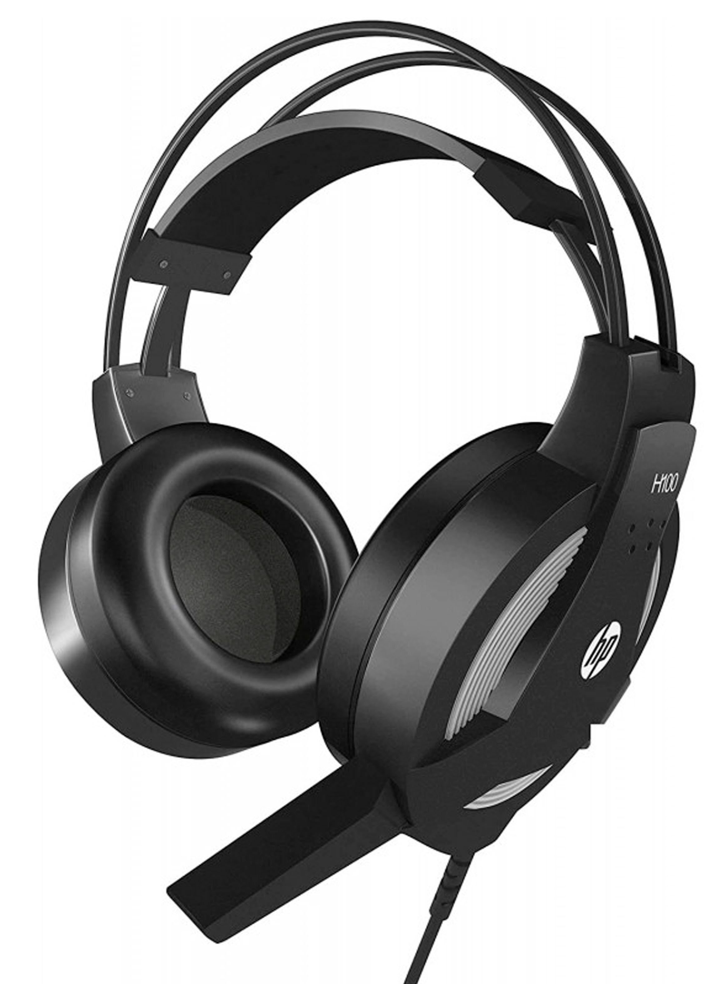 Audifonos Gamer HP H100 Negro Para PC/Play 4/Play 5-0