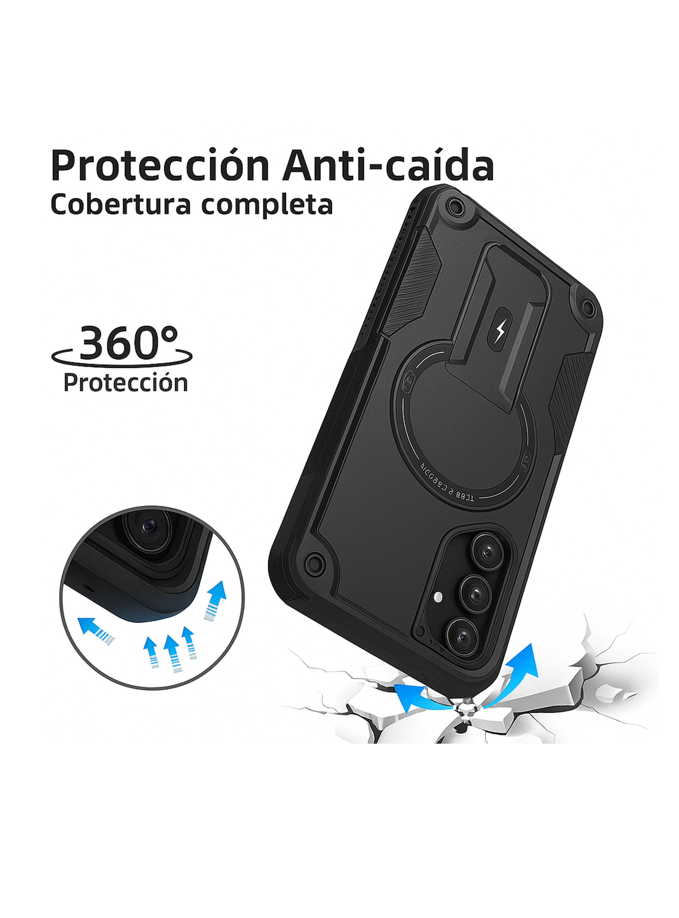 Carcasa Armadura Antigolpes Para Samsung S25 Ultra-3