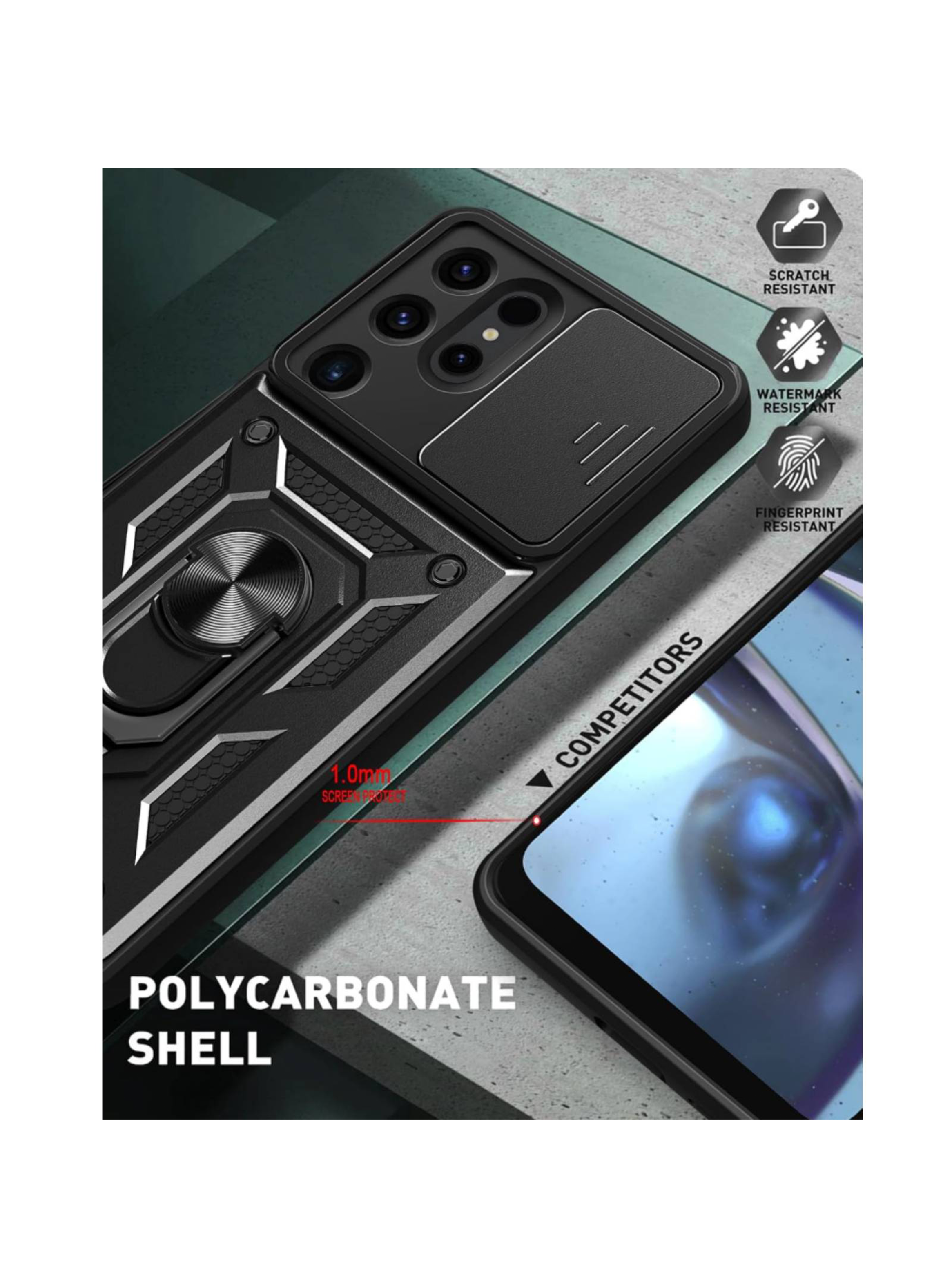Carcasa Armadura Antigolpes Compatible Con Samsung S25 Ultra-4