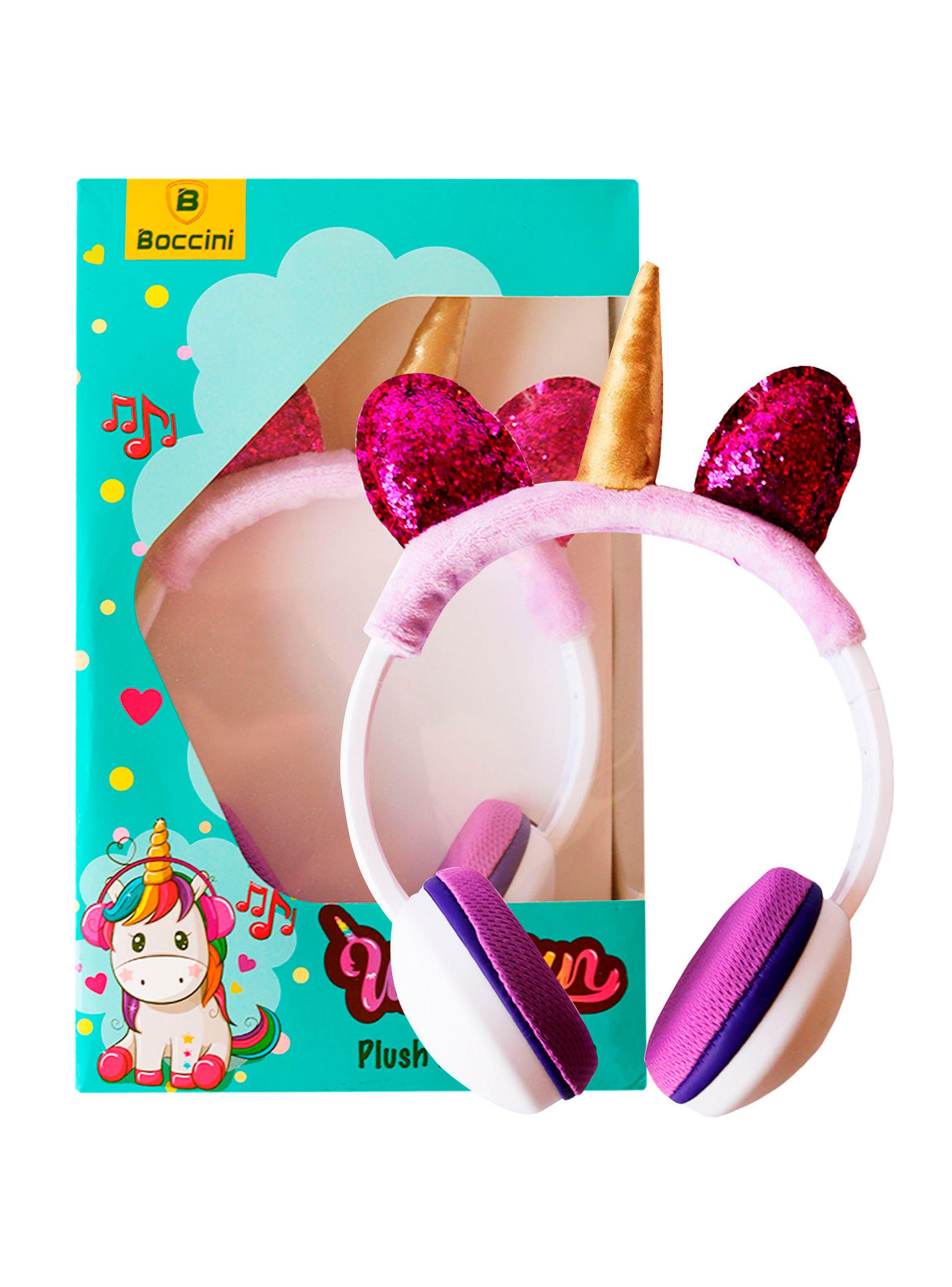 Audífonos Alámbricos TA883 Unicornio Rosa-3