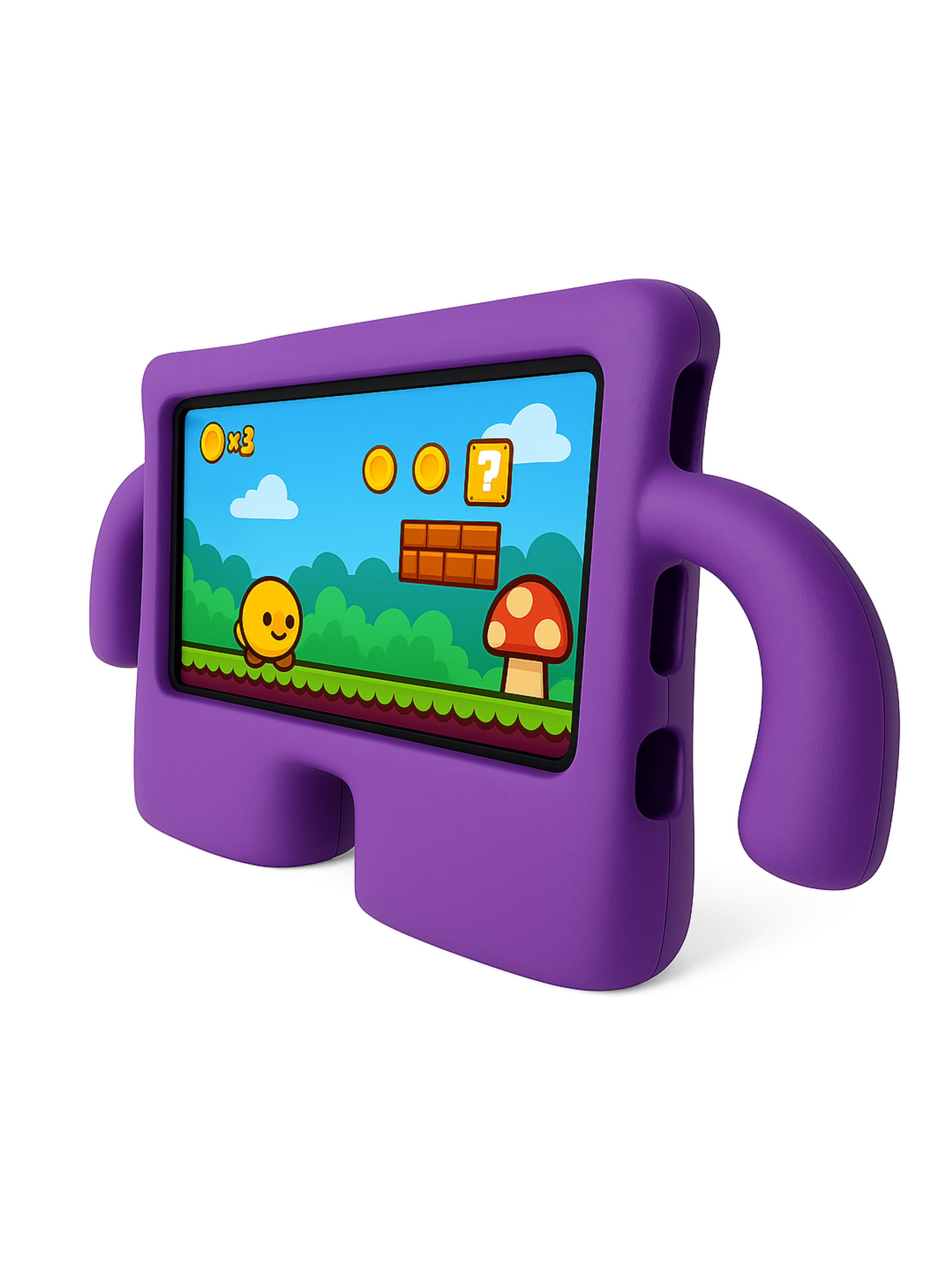 Funda Antigolpes Para Niños Para Lenovo M10 Plus X606 Morado-3