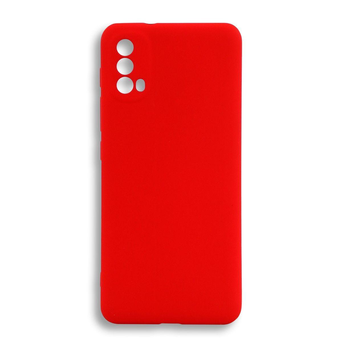 Carcasa Para Oppo Reno 6 Lite Goma Rojo-0
