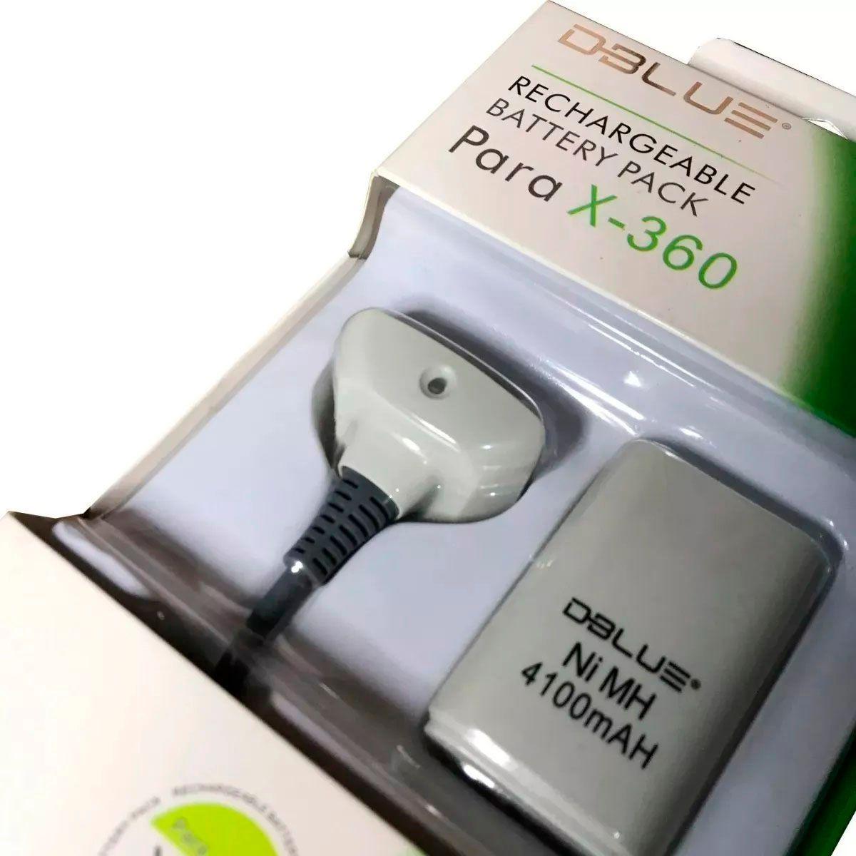 Batería Recargable Compatible Con Xbox-360 4100 mAh-4