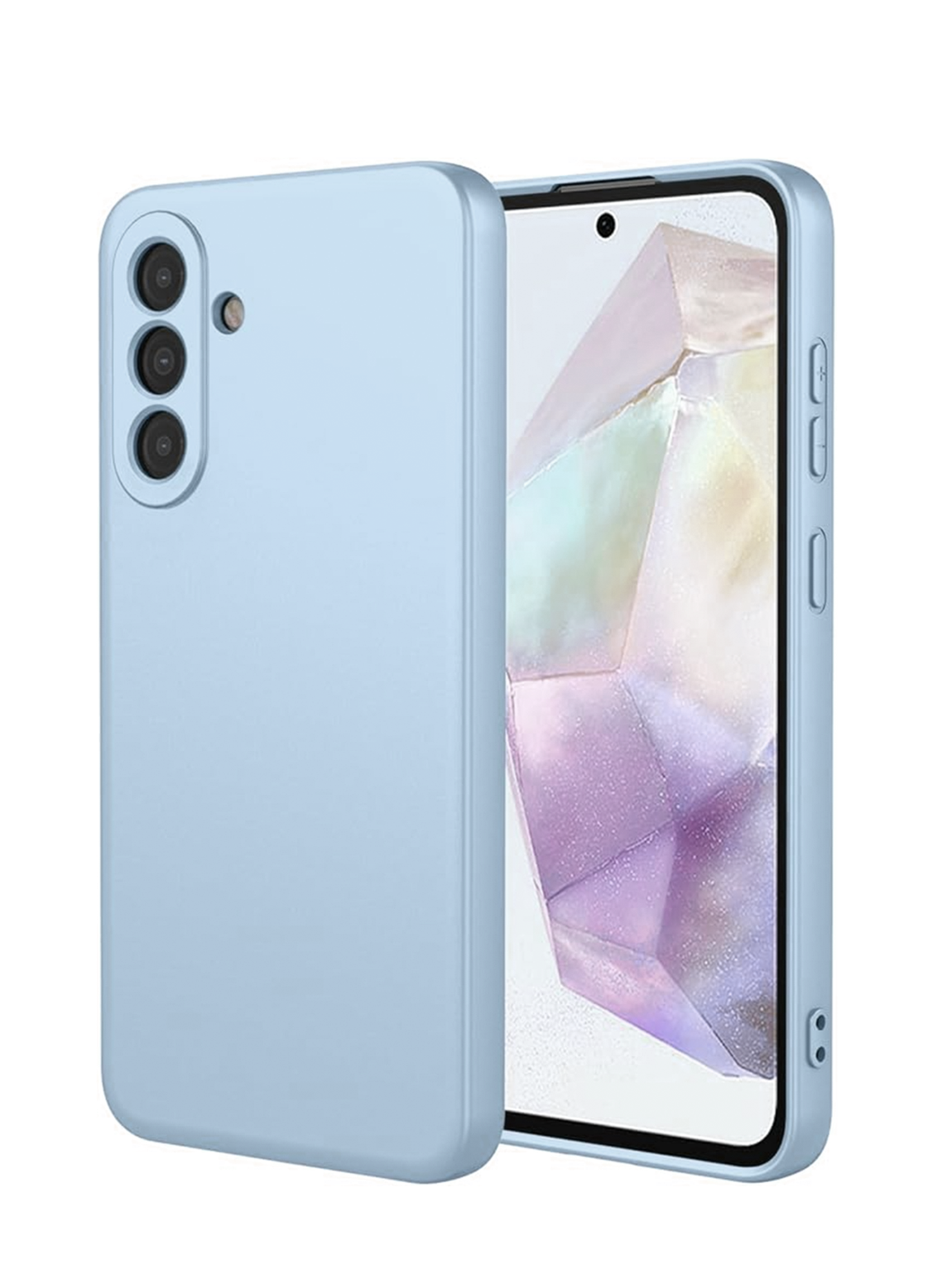 Carcasa Funda Para Samsung A56 Goma Colores-0