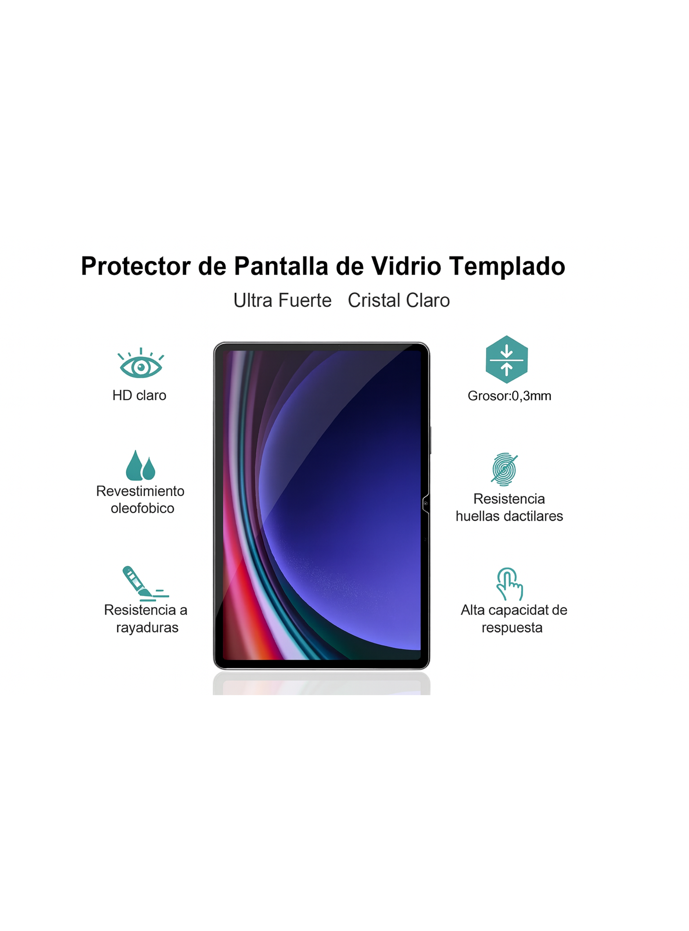 Lamina De Vidrio Templado Para iPad Pro 11 M5 2025-3